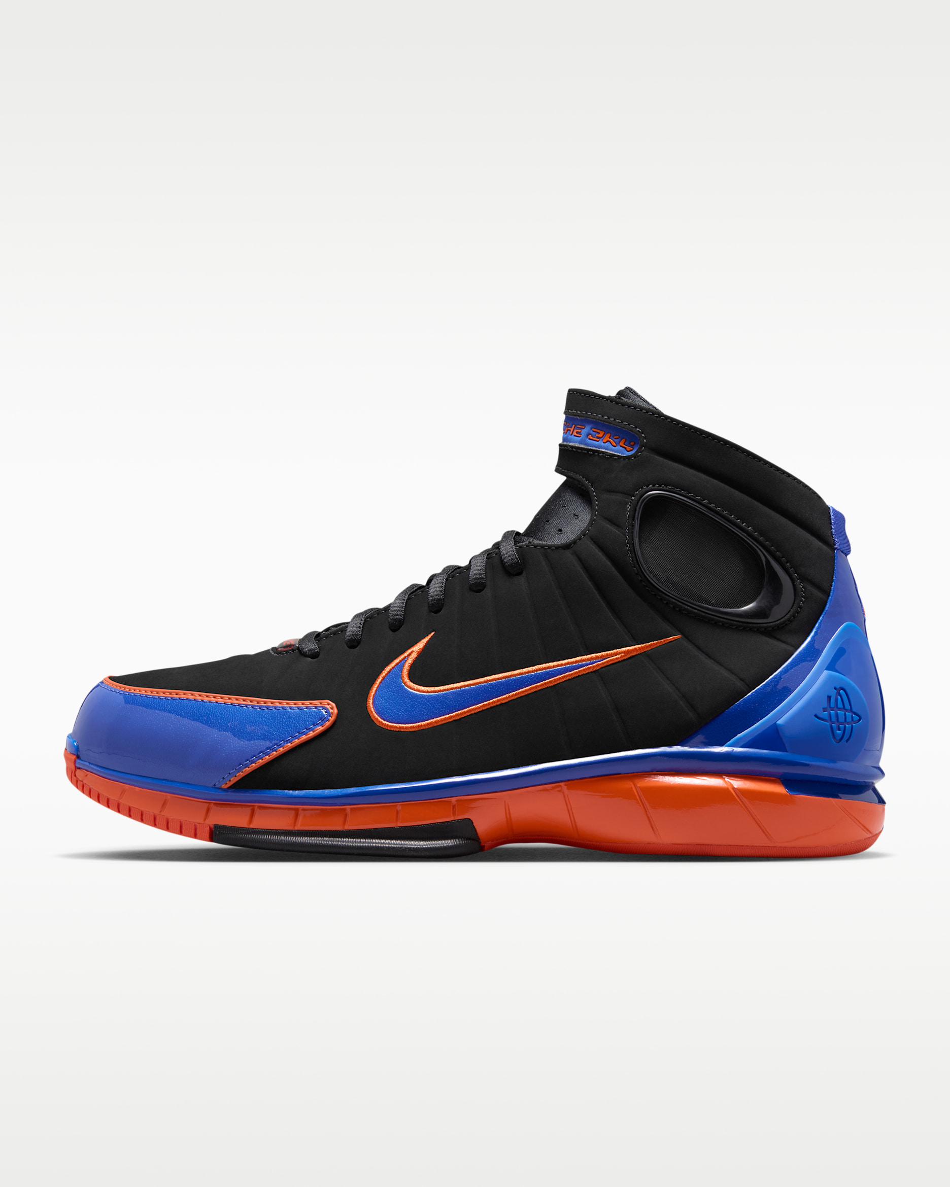 Air Zoom Huarache 2K4 'Penny Hardaway' — Black/Safety Orange/Varsity Royal