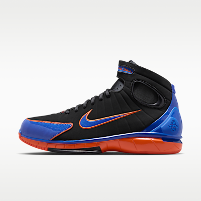 Air Zoom Huarache 2K4 'Penny Hardaway' — Black/Safety Orange/Varsity Royal