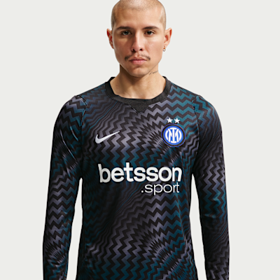 Inter Milan 2026/27 Stadium Goalkeeper — Black/White