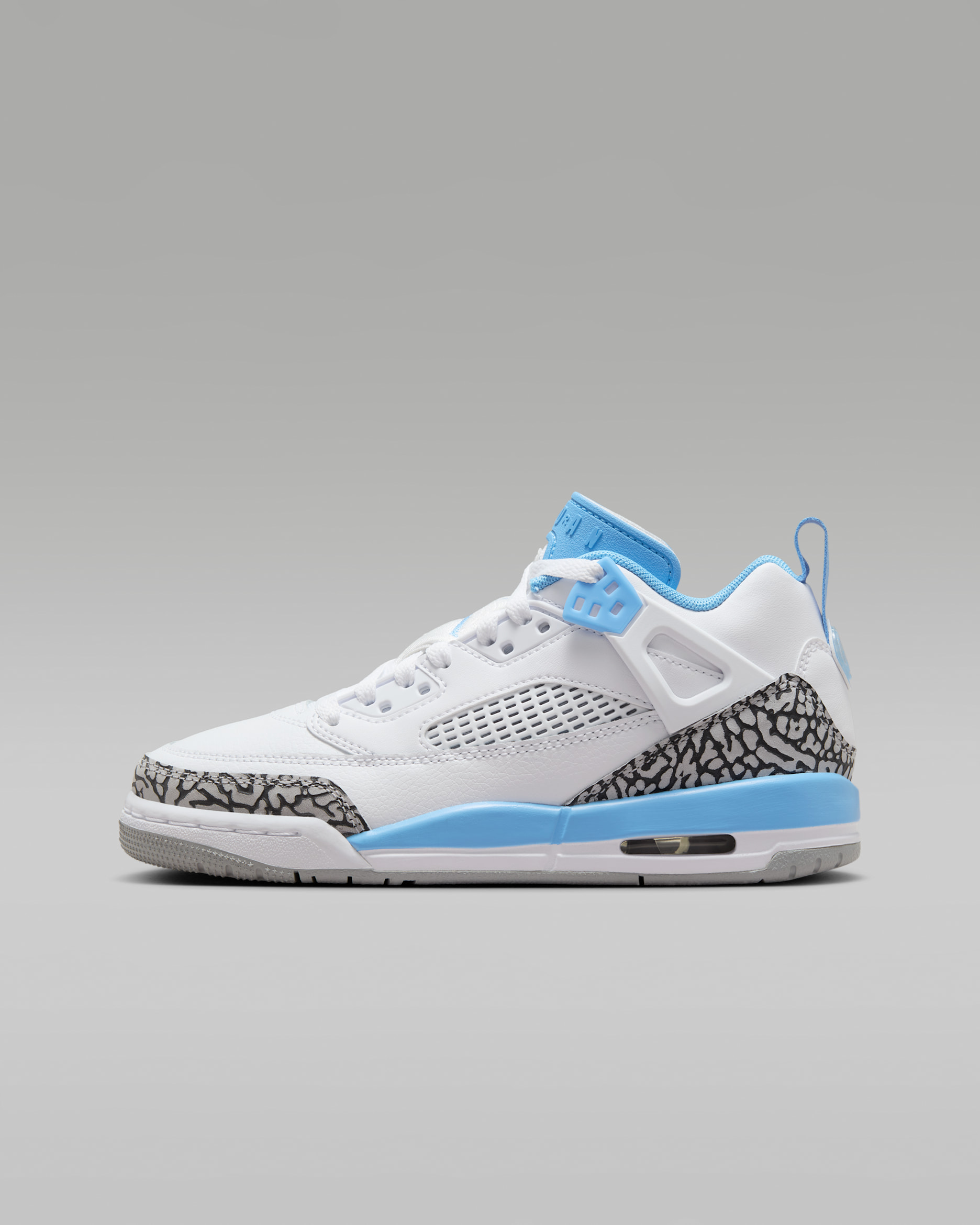Jordan Spizike Low — White/Wolf Grey/Anthracite/University Blue