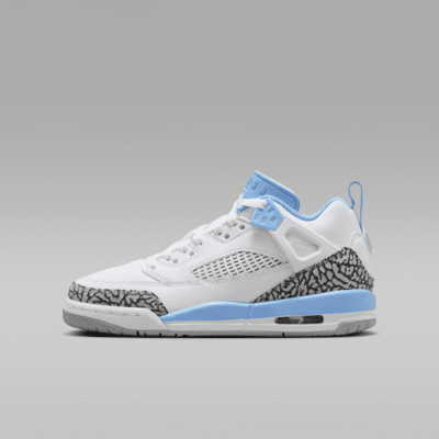 Jordan Spizike Low — White/Wolf Grey/Anthracite/University Blue