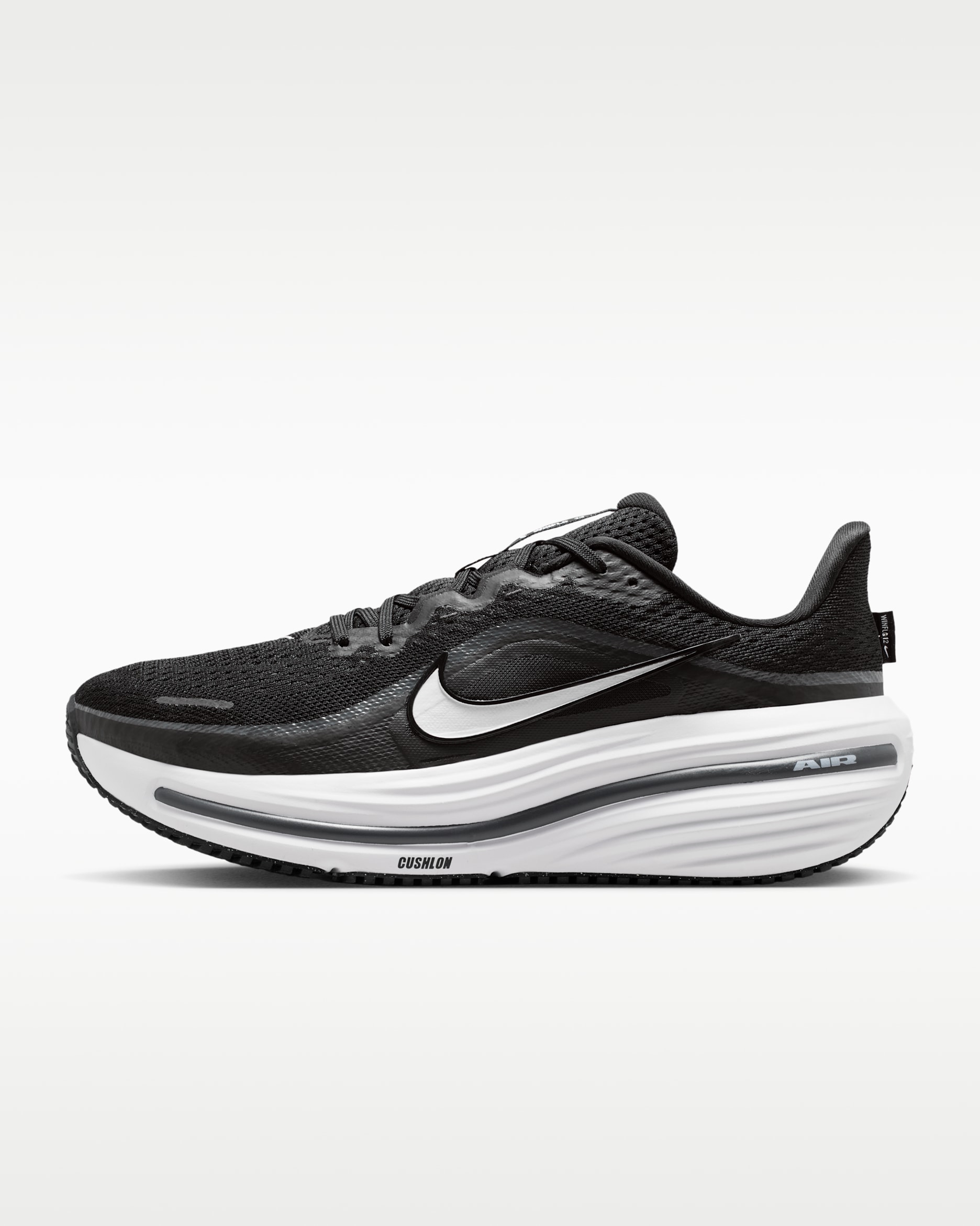 Nike Winflo 12 — Black/Dark Smoke Grey/White