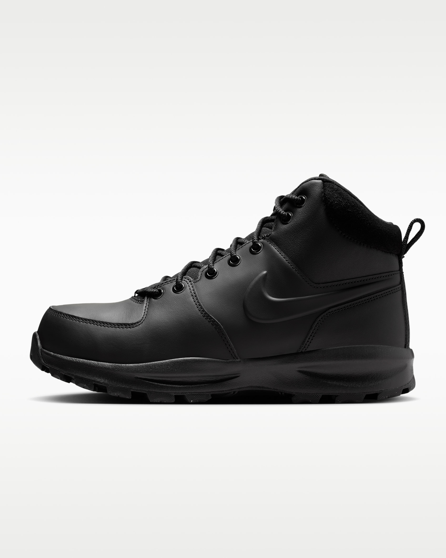 Nike Manoa Leather — Black/Black/Black
