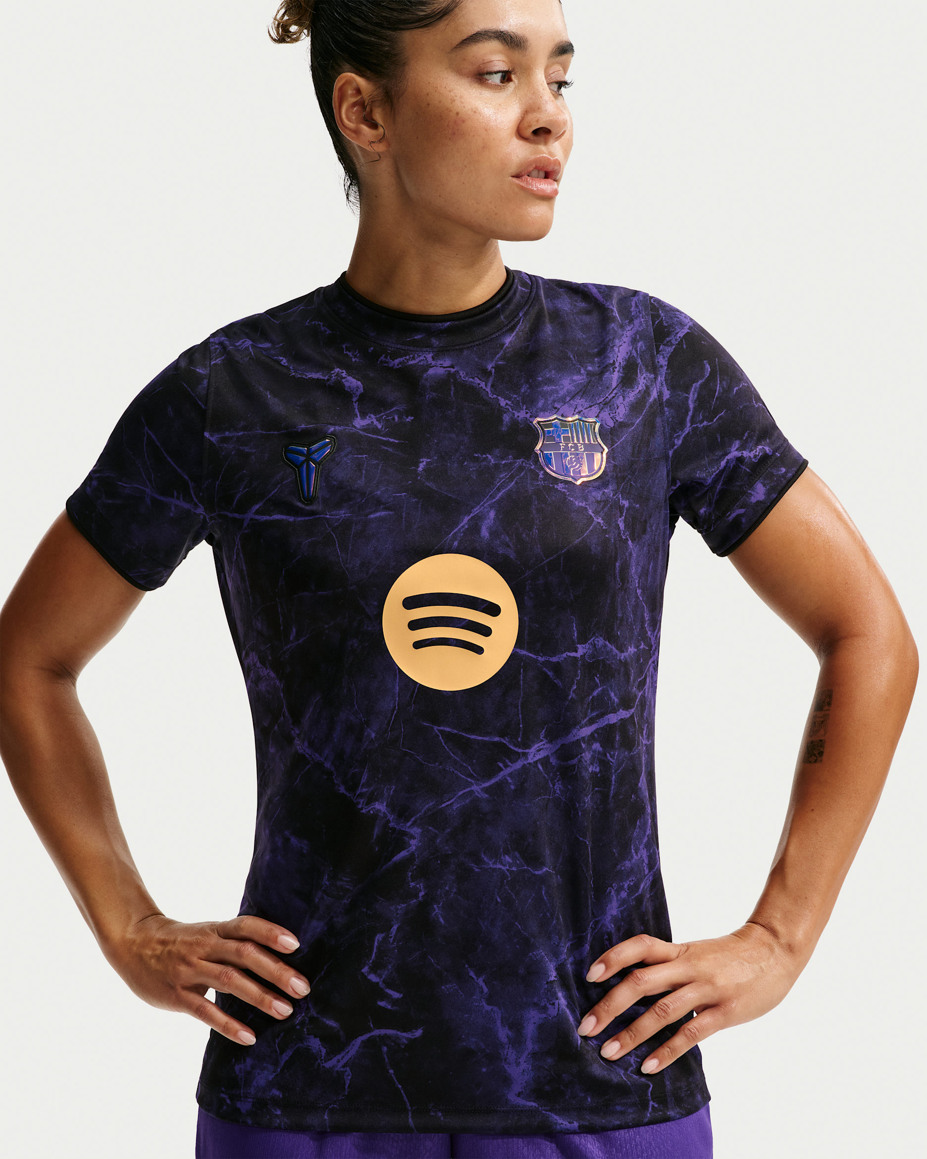 F.C. Barcelona Away — Field Purple/Field Purple/Black/Metallic Gold