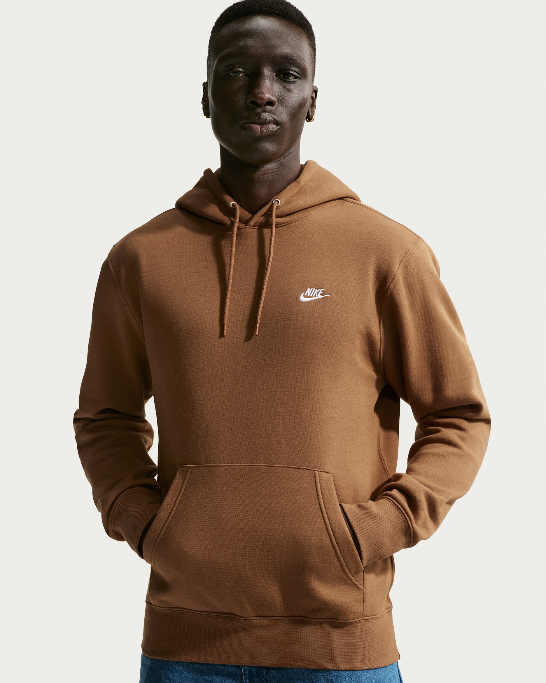 Nike Club — Ale Brown/Ale Brown/White