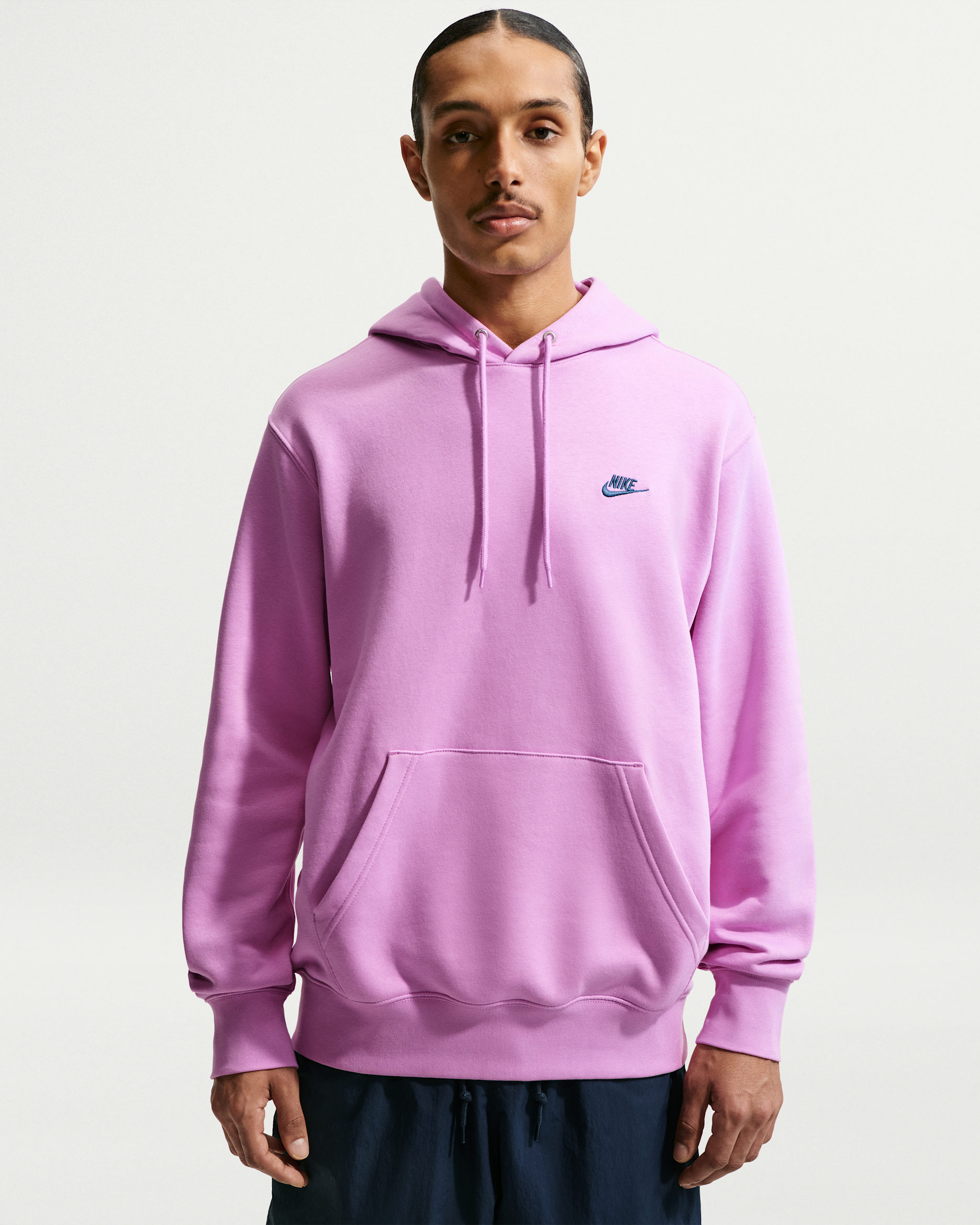 Nike Club — Light Magenta/Light Magenta/Midnight Navy