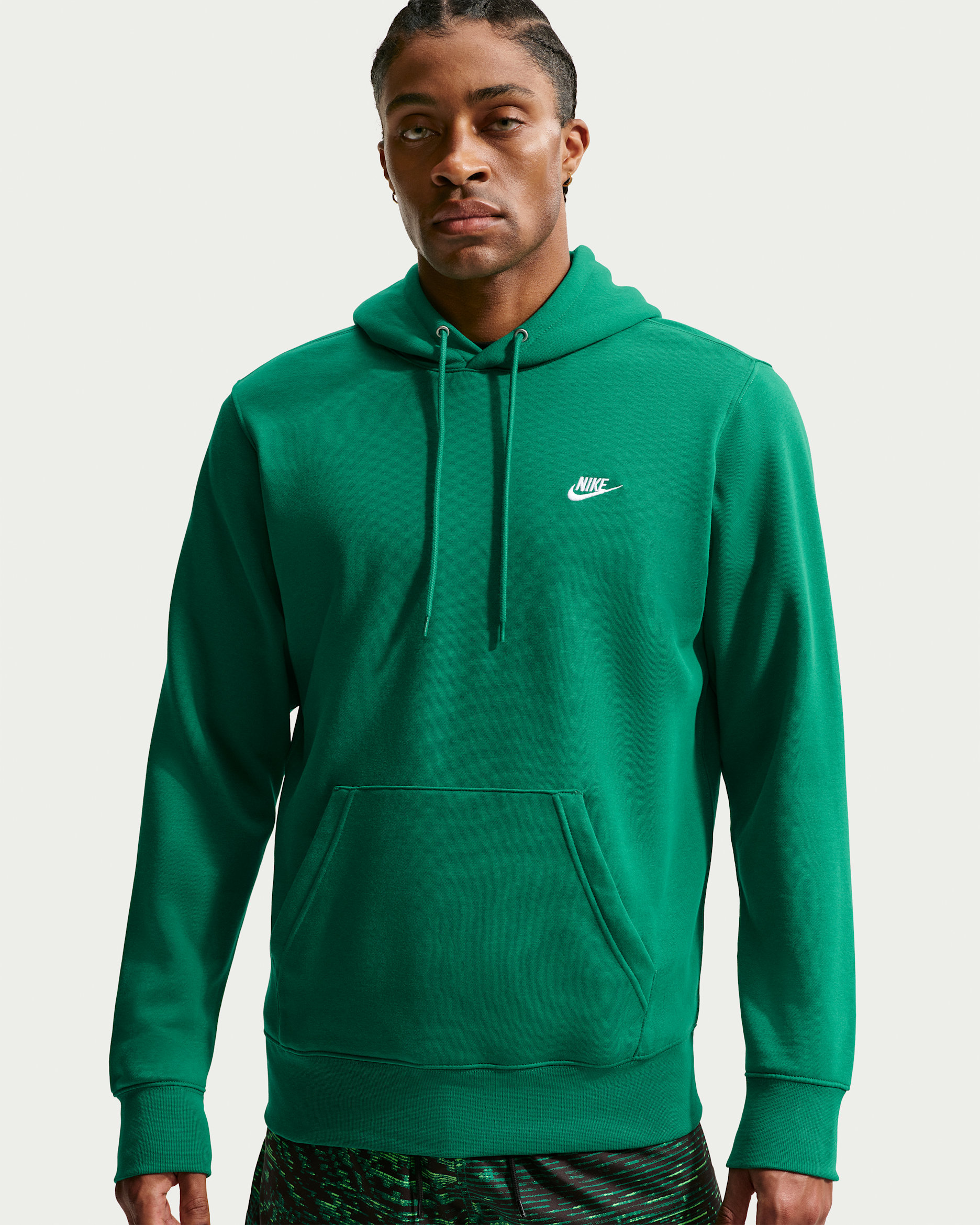 Nike Club — Malachite/Malachite/White
