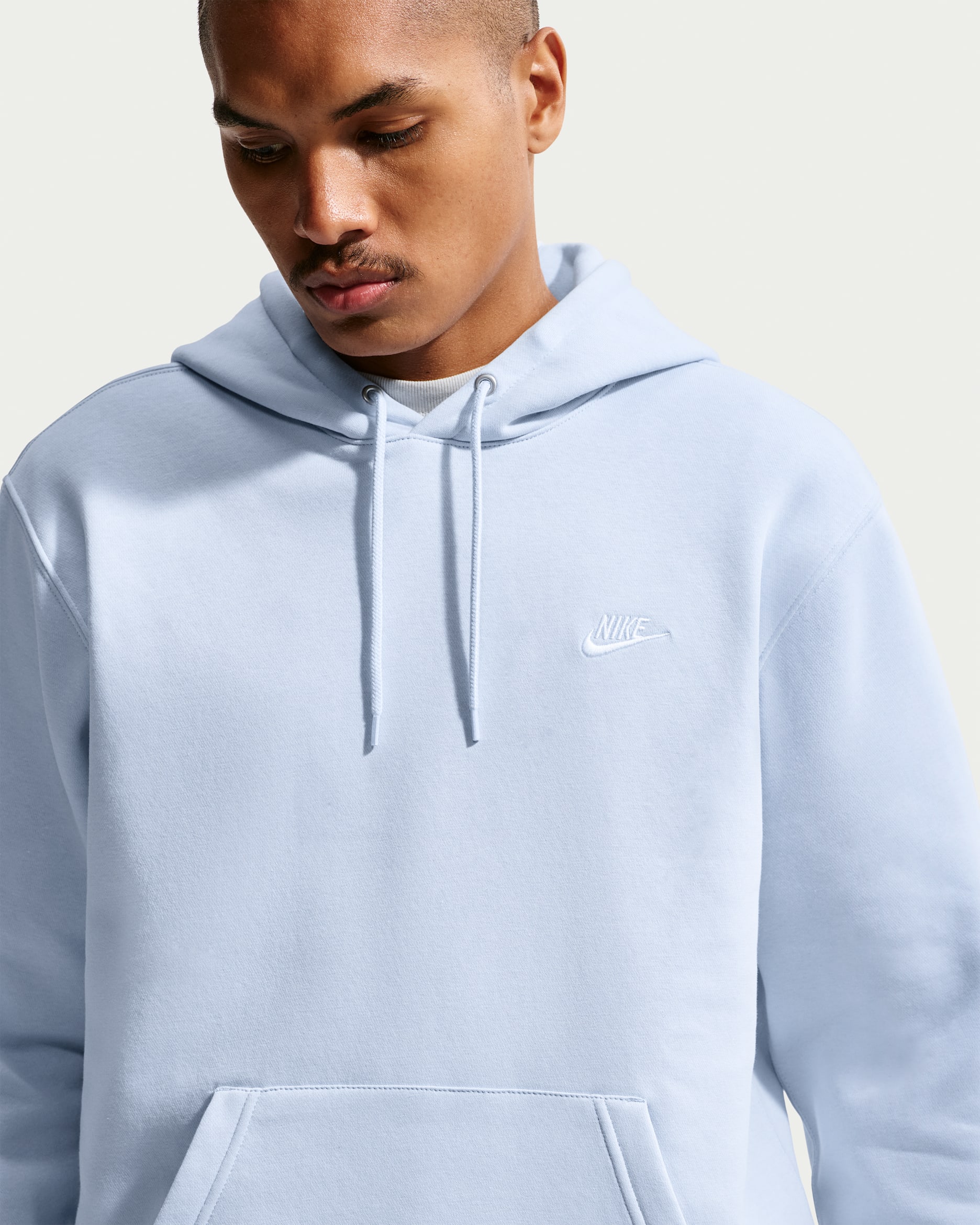 Nike Club — Hydrogen Blue/Hydrogen Blue/White