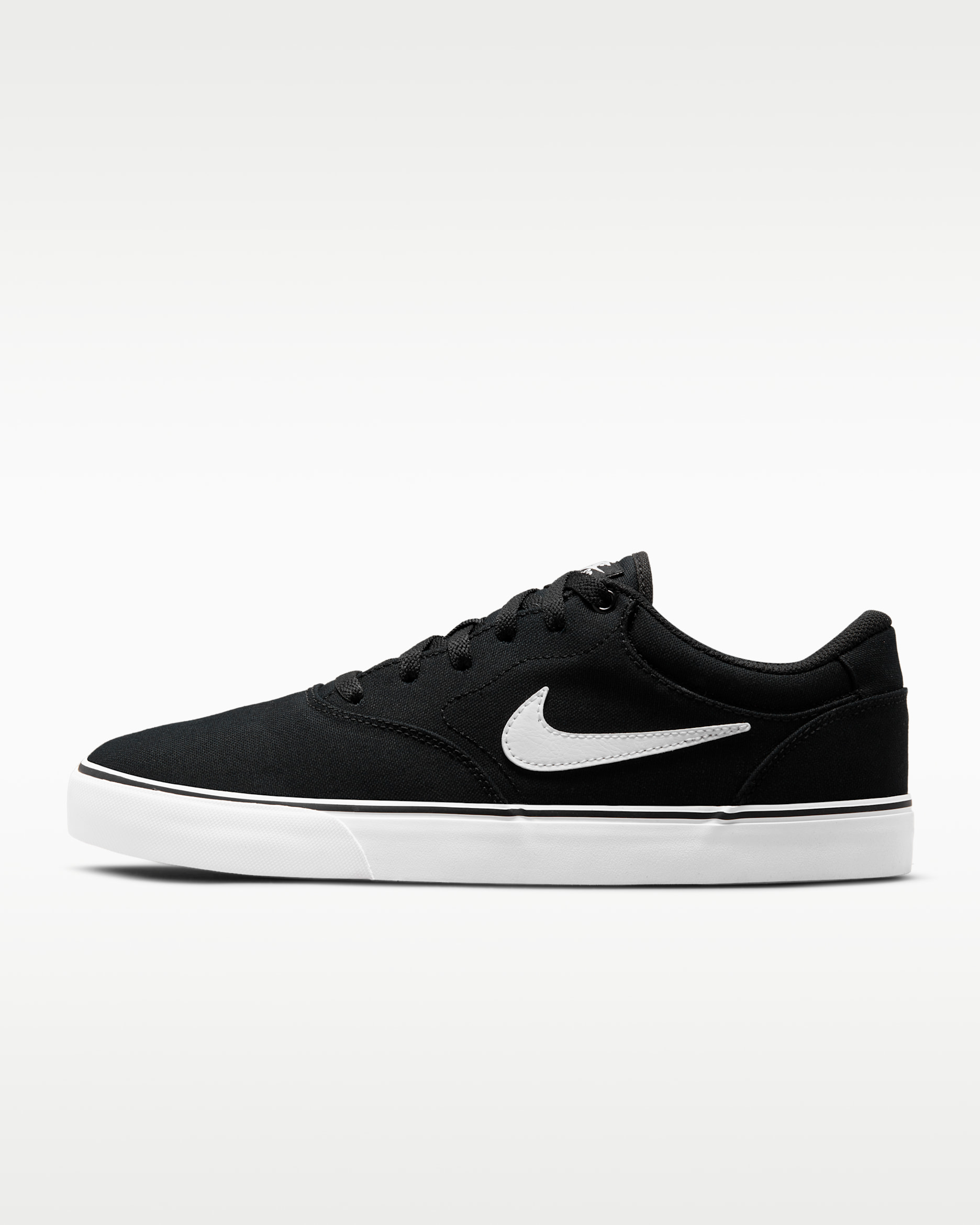 Nike SB Chron 2 Canvas — Black/Black/White