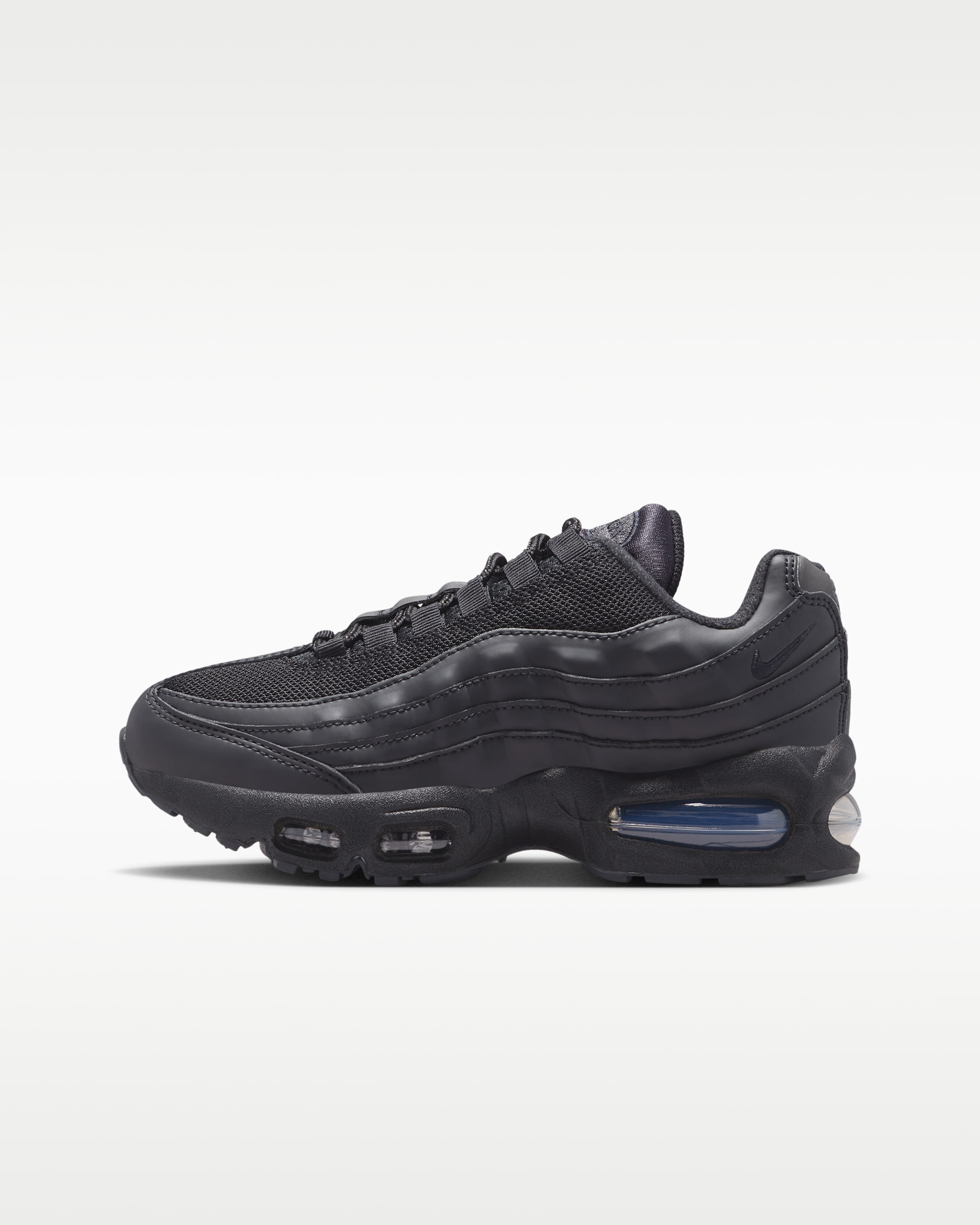 Nike Air Max 95 Big Bubble — Black/Black/Anthracite/Black
