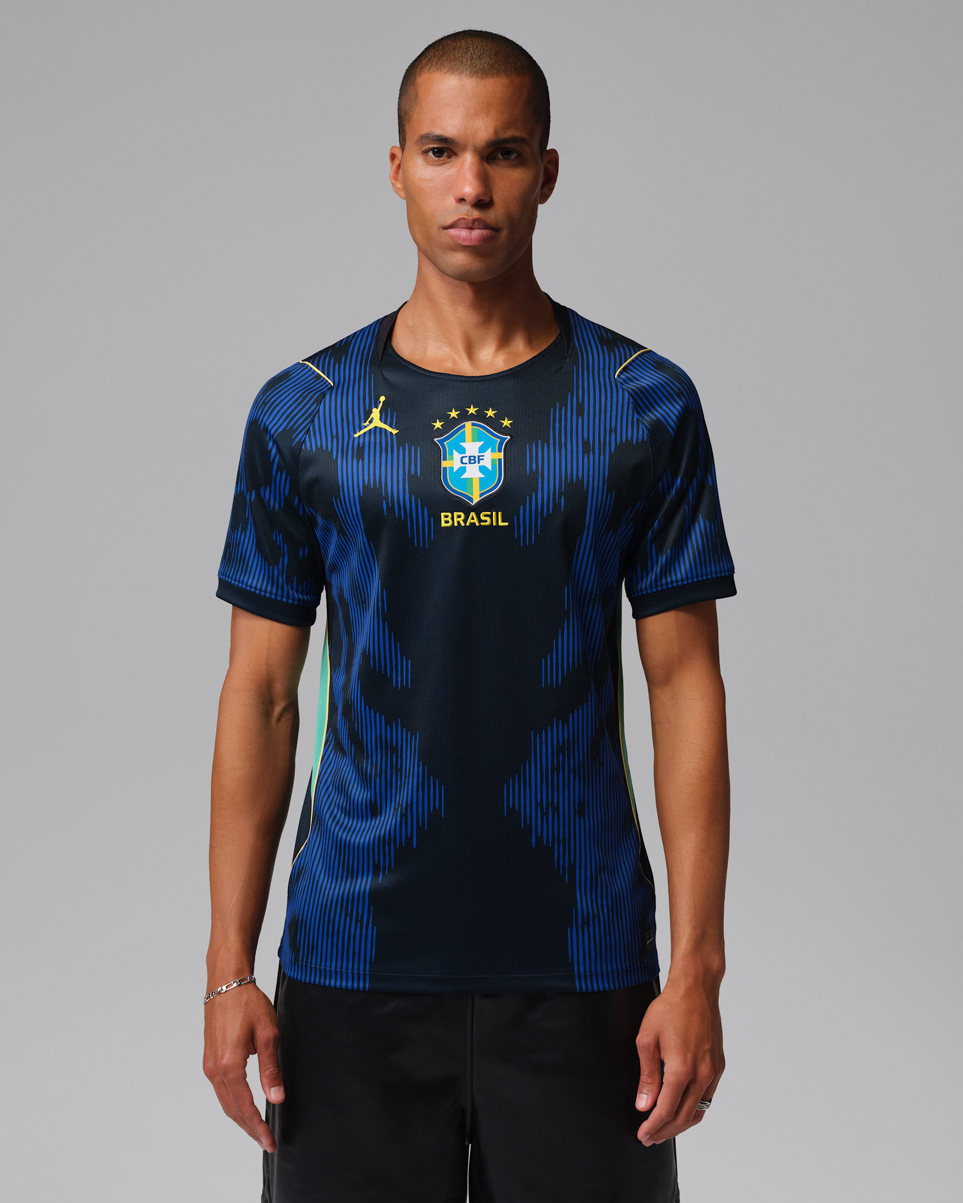 Brazil National Team 2026 Stadium Away — Old Royal/Black