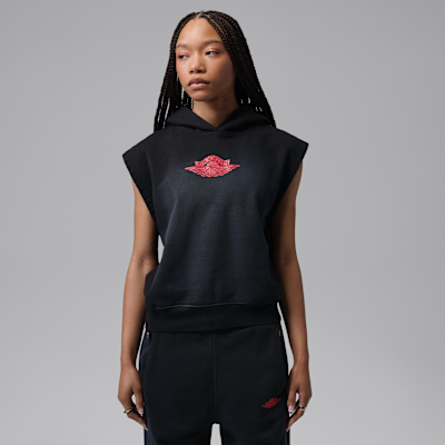 Jordan Flight Fleece — Black/Deep Royal/University Red