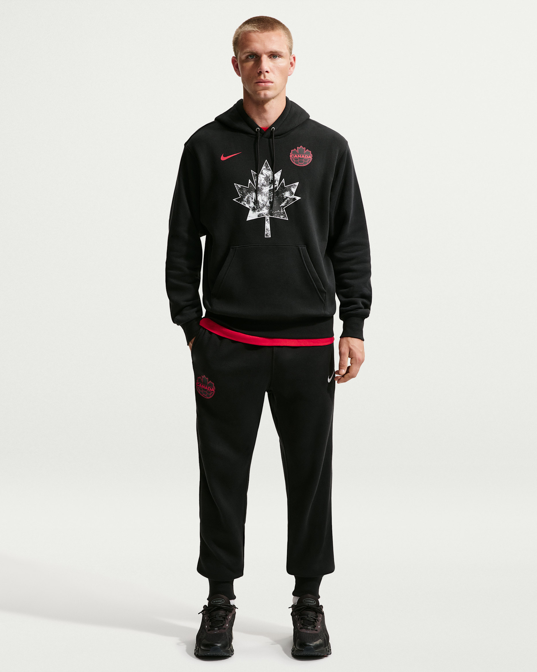 Canada Club Fleece — Black