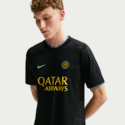 Inter Milan Third — Black/Blue Spark/Tour Yellow