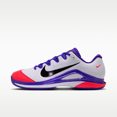 Nike Vapor 12 PRM — White/Dark Concord/Bright Crimson/Burgundy Ash