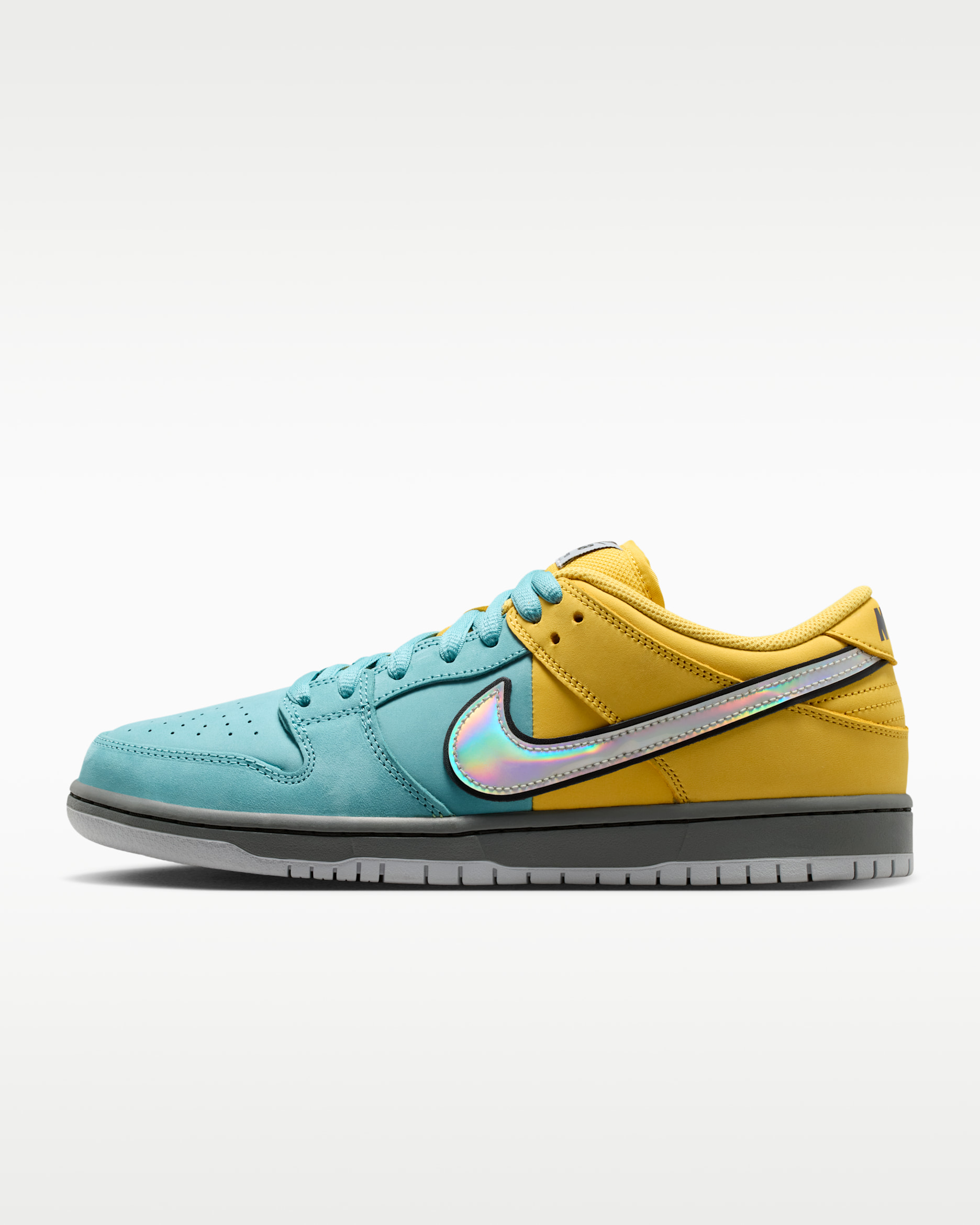 Nike SB Dunk Low Pro — Lightning/Denim Turquoise/Iron Grey/Wolf Grey