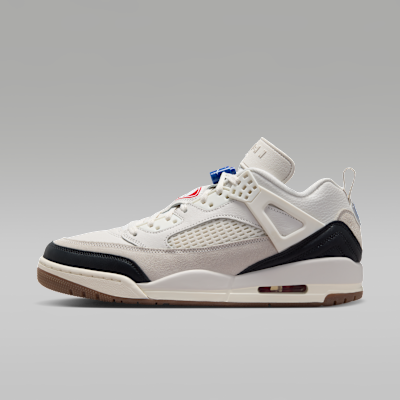 Jordan Spizike Low — Phantom/Sail/Old Royal/University Red