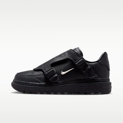Nike Air Force 1 LX — Black/Anthracite/Metallic Silver