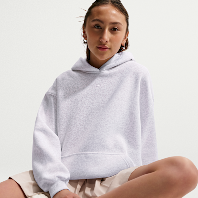 Nike Sportswear Studio Fleece — Birch Heather/White