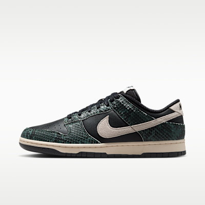 Nike Dunk Low Retro — Black/Fir/Black Spruce/Soft Pearl