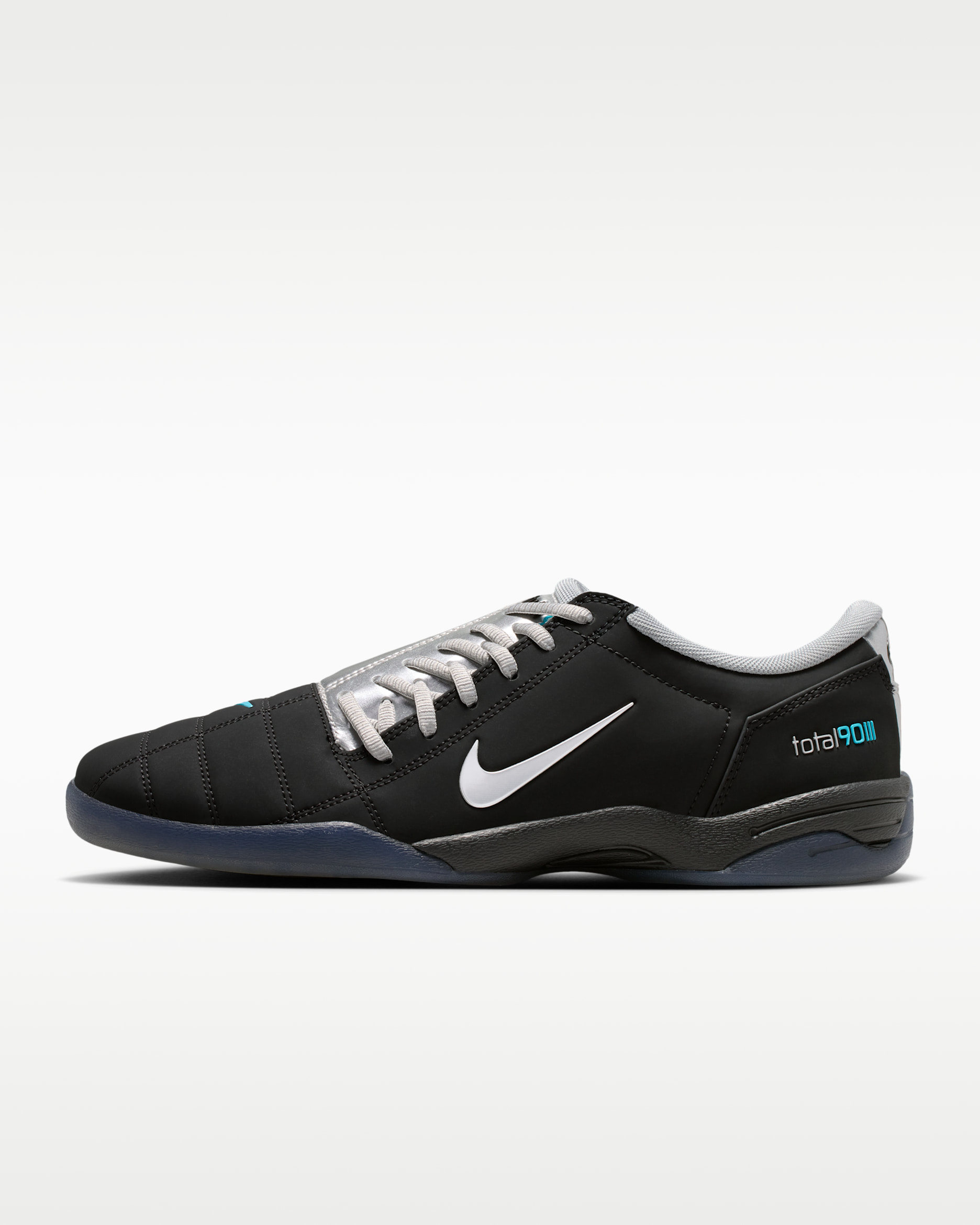 Nike Total90 — Black/Gamma Blue/Metallic Silver