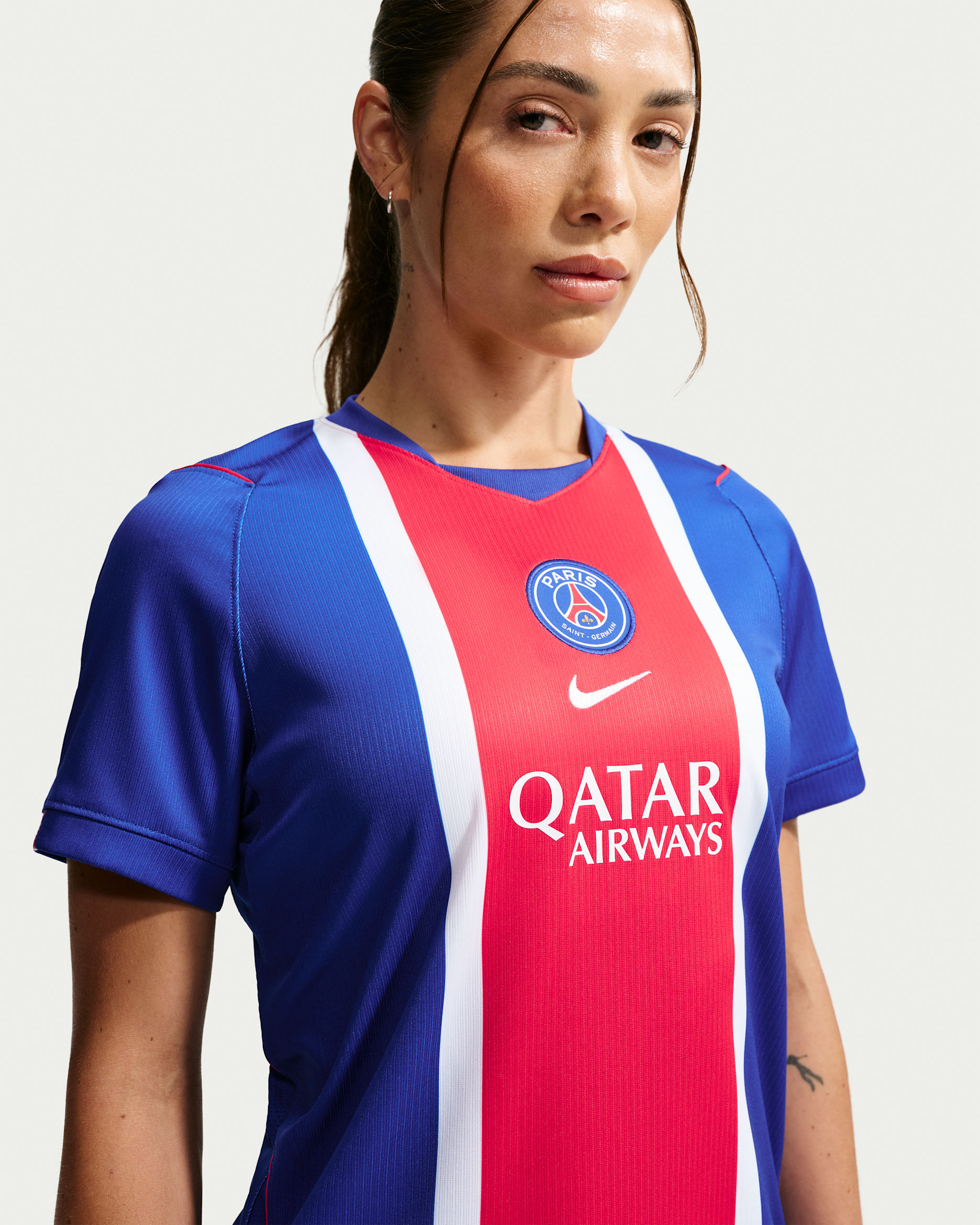 Paris Saint-Germain 2026/27 Stadium Home — Old Royal/White/University Red/White