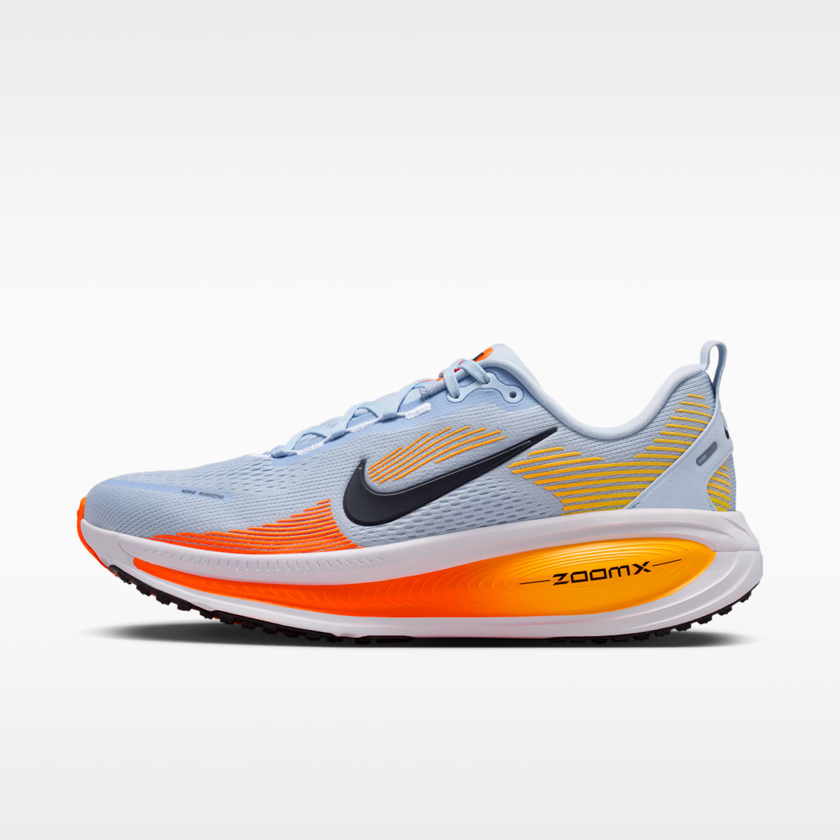 Nike Vomero 18 — Hydrogen Blue/Laser Orange/Total Orange/Black