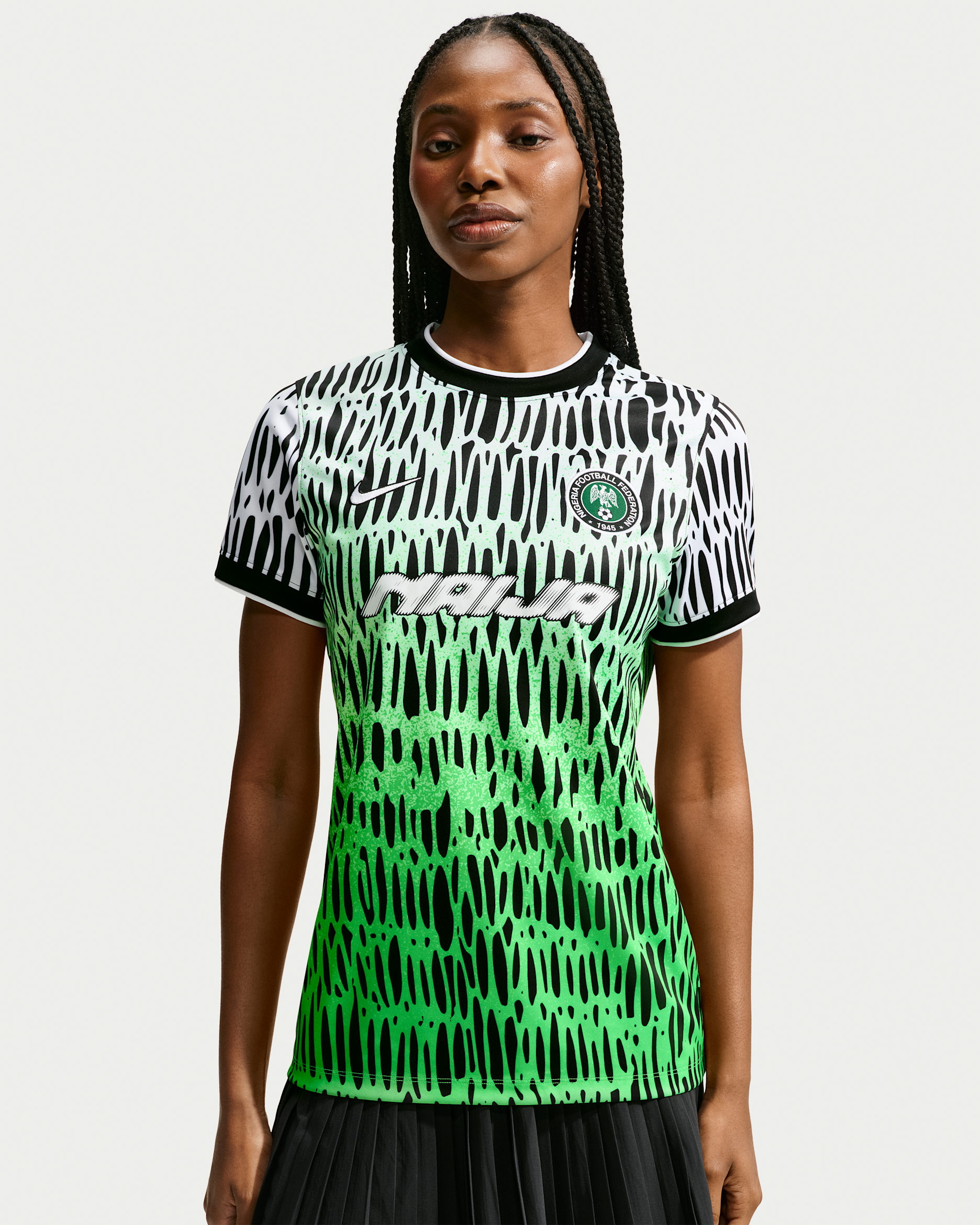 Nike x Nigeria x Slawn — Black/White