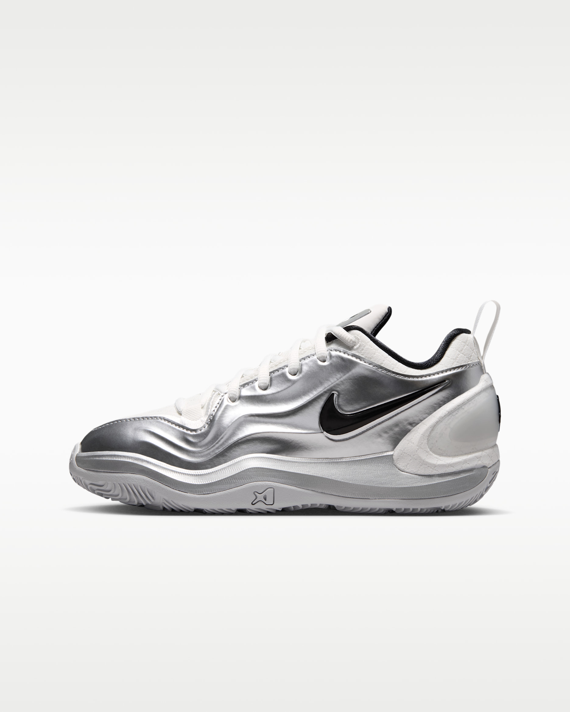 A'Two 'Mirrored' — Summit White/Metallic Silver/Black