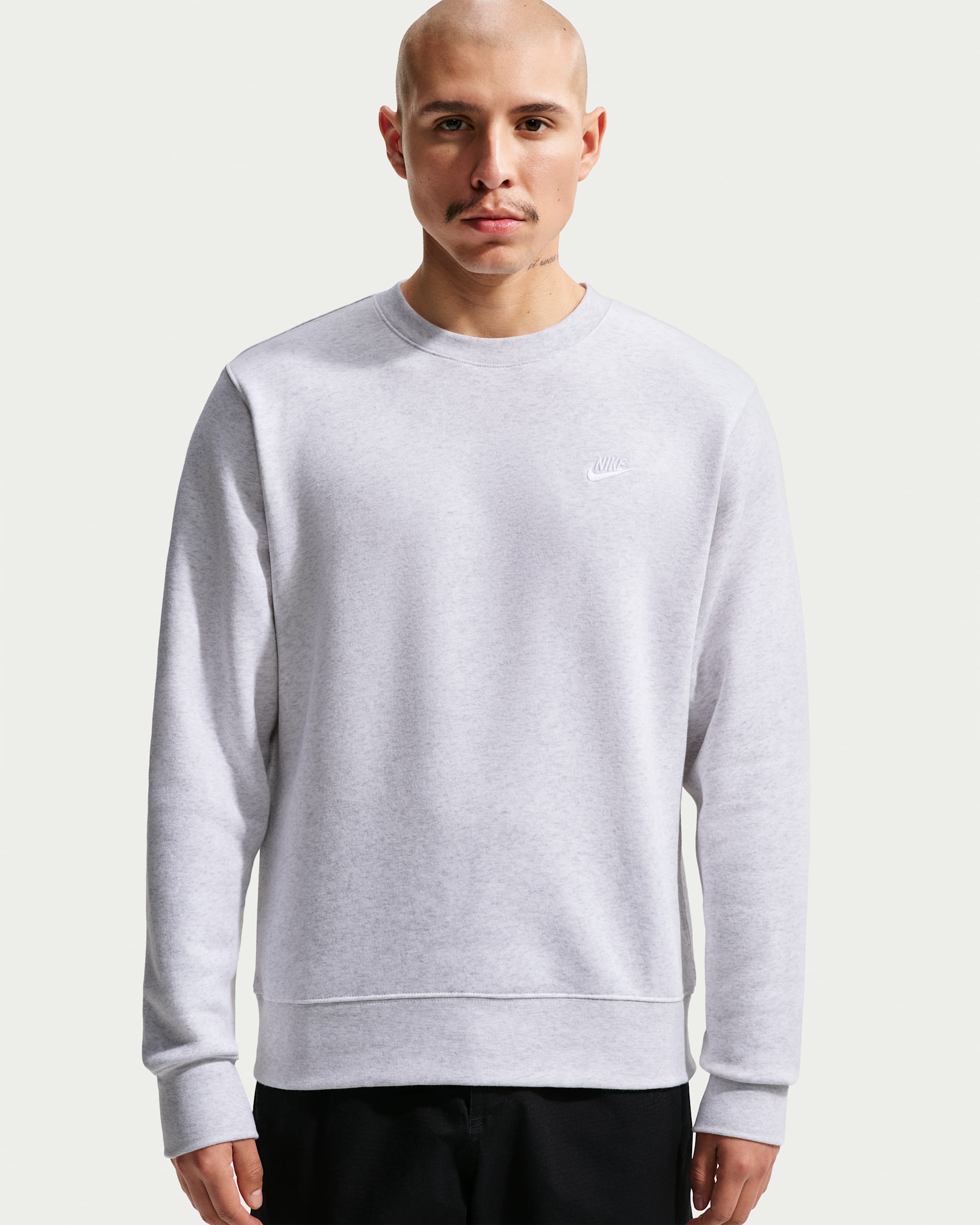 Nike Club — Birch Heather/White