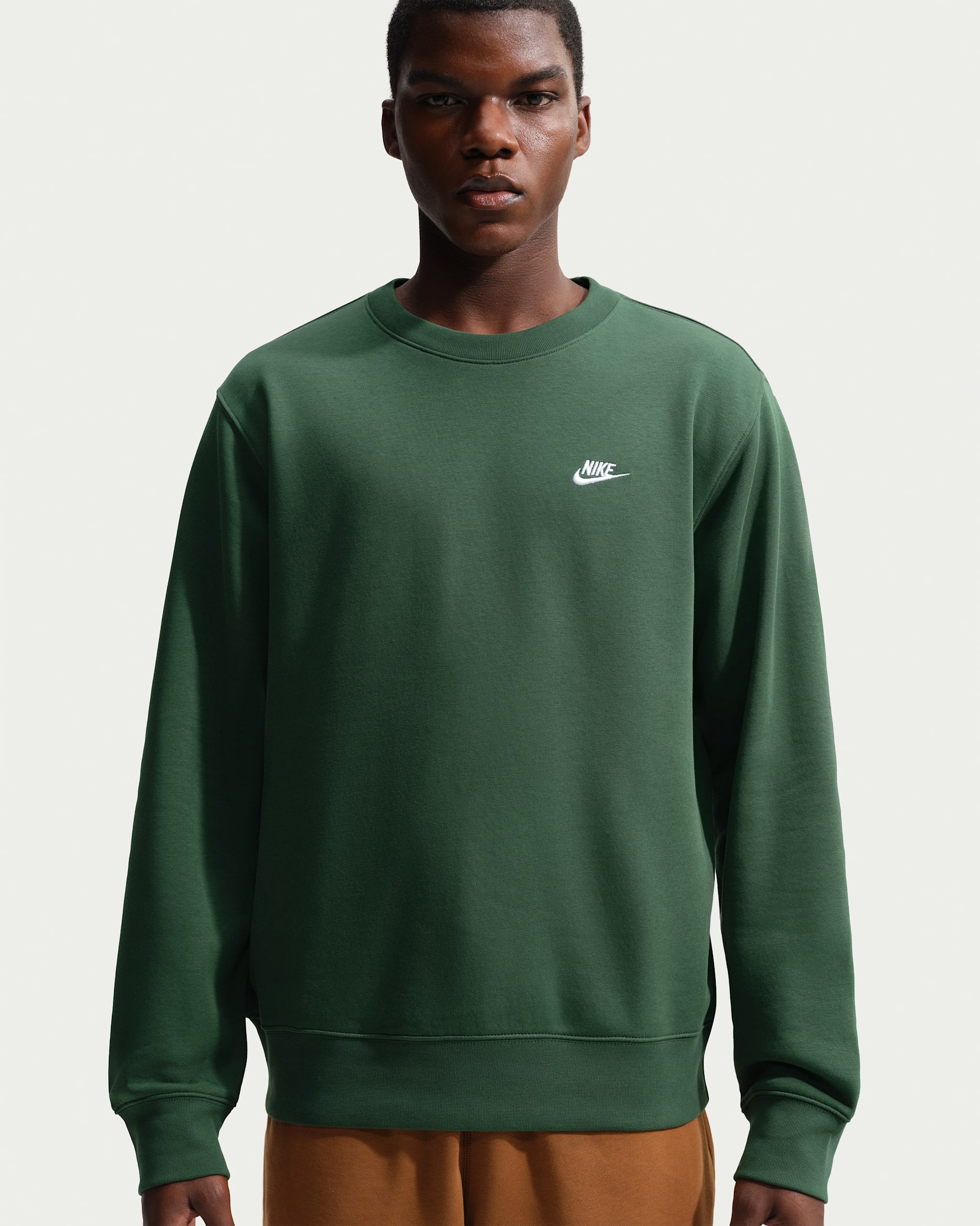 Nike Club — Fir/White