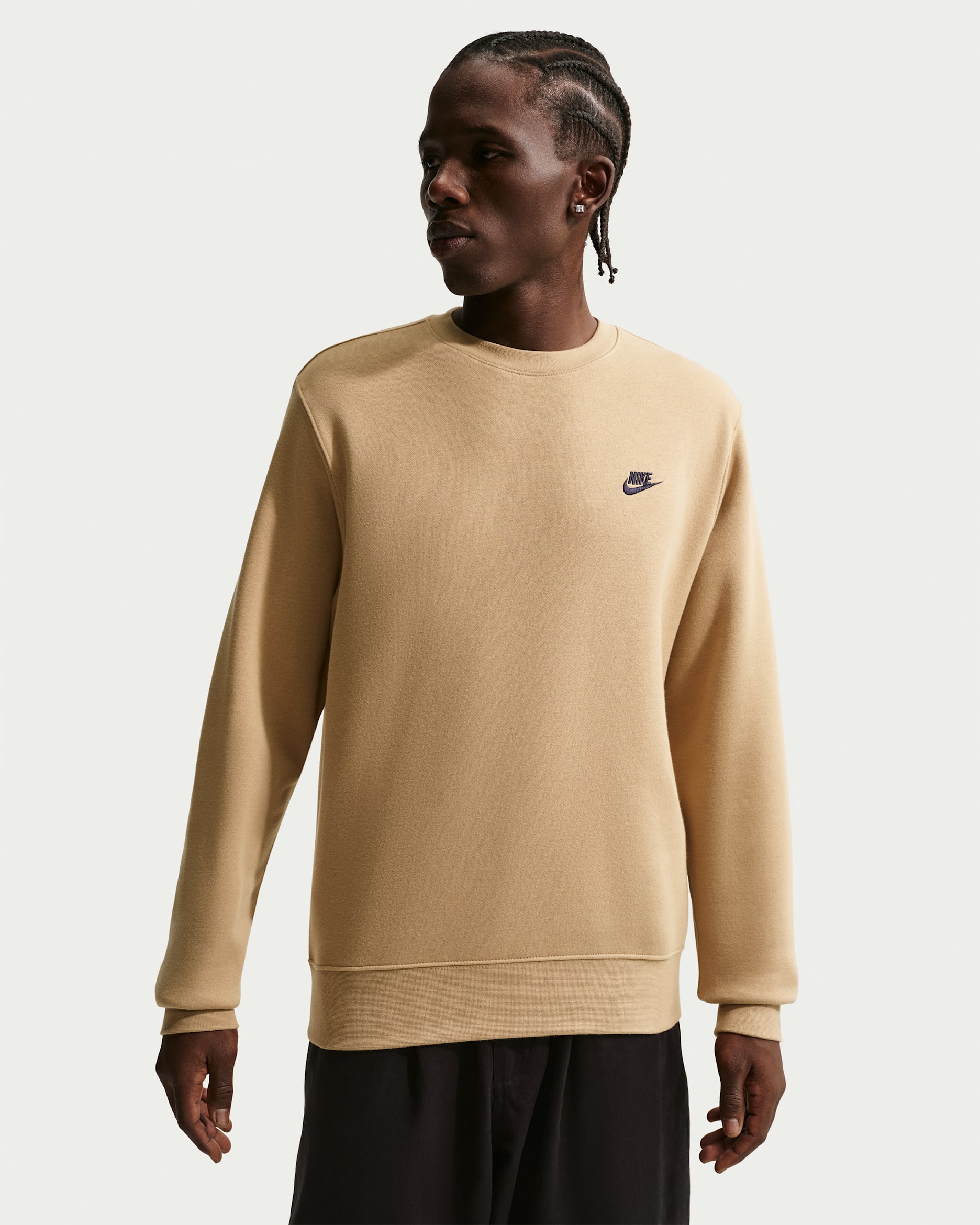 Nike Club — Parachute Beige/Obsidian