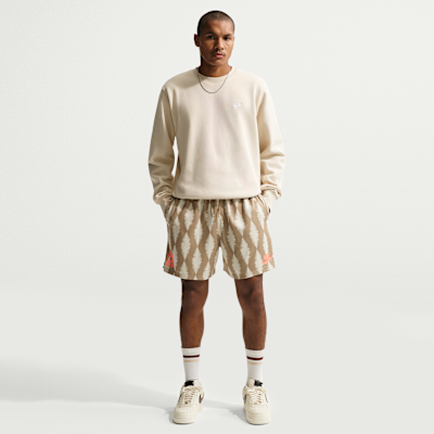 Nike Club — Light Khaki/White