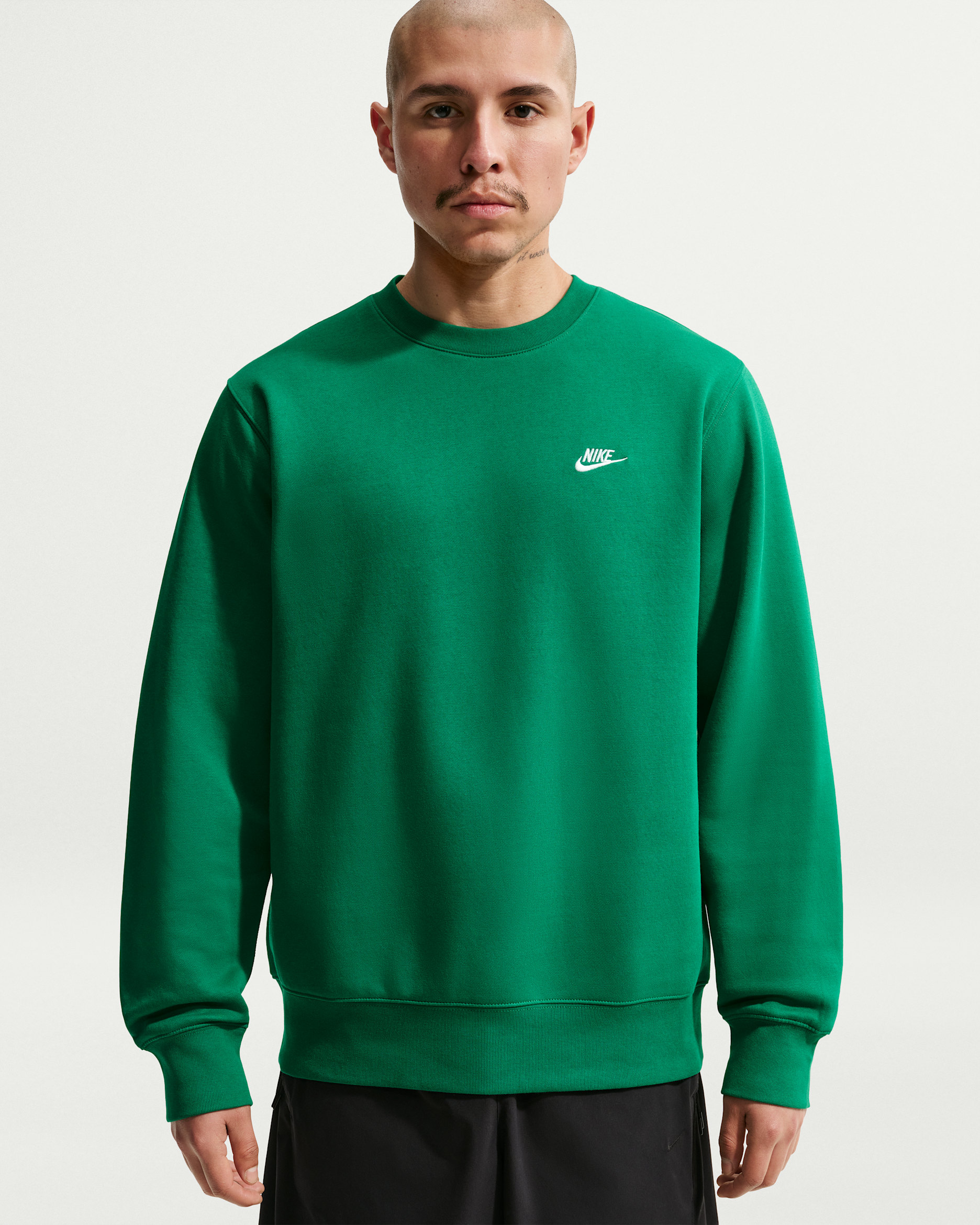Nike Club — Malachite/White