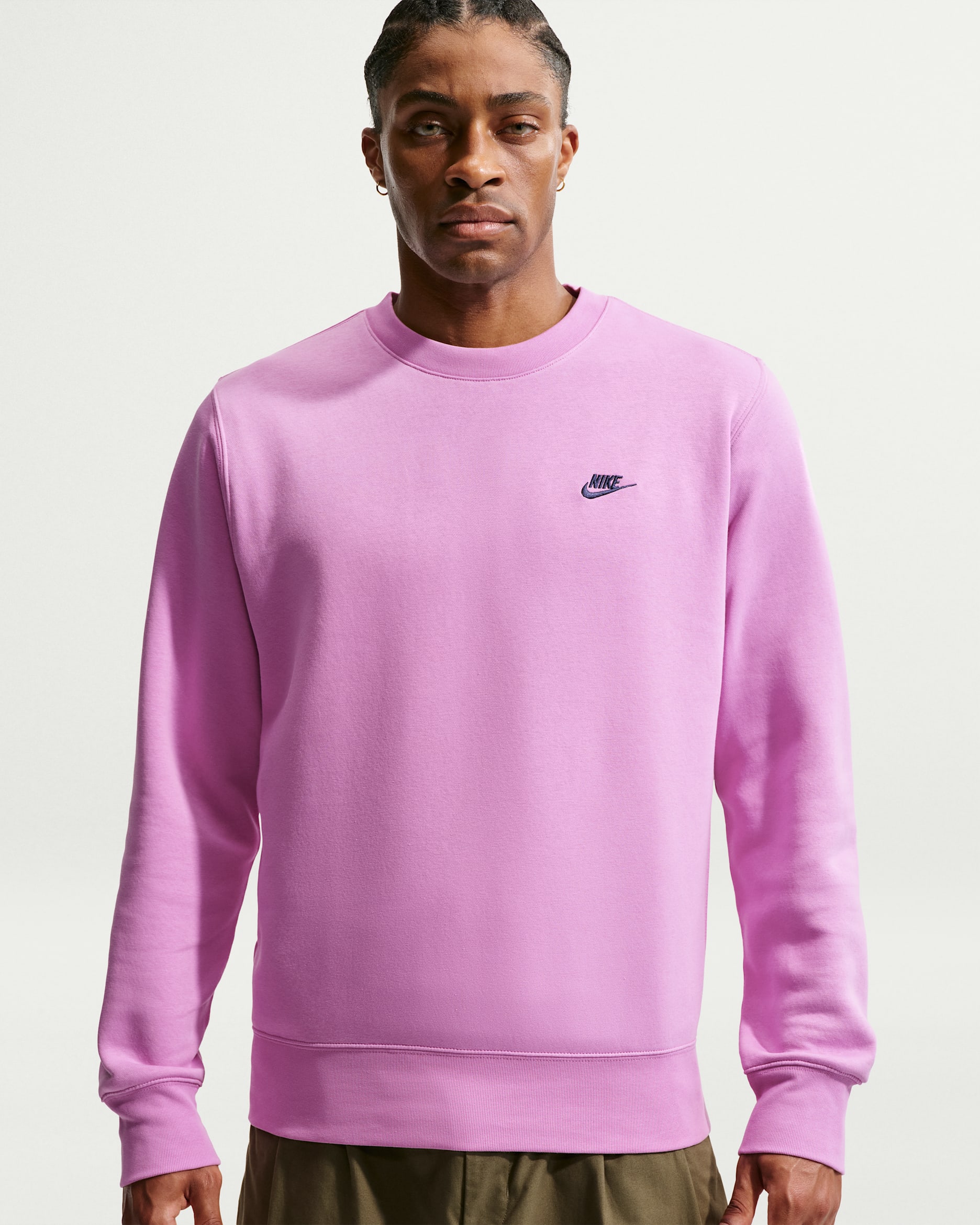 Nike Club — Light Magenta/Midnight Navy