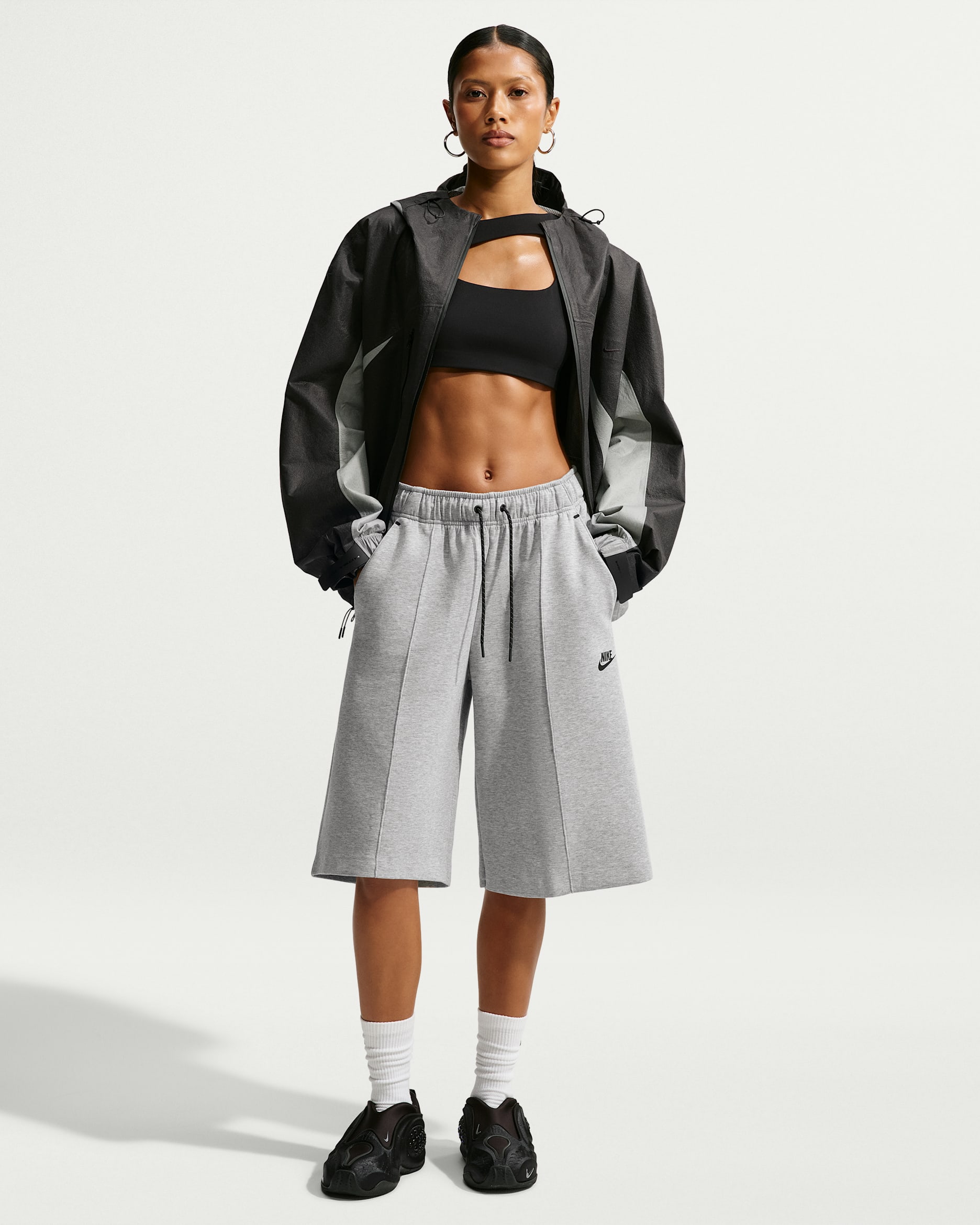 Nike Sportswear Tech Fleece — Dark Grey Heather/Smoke Grey/Black
