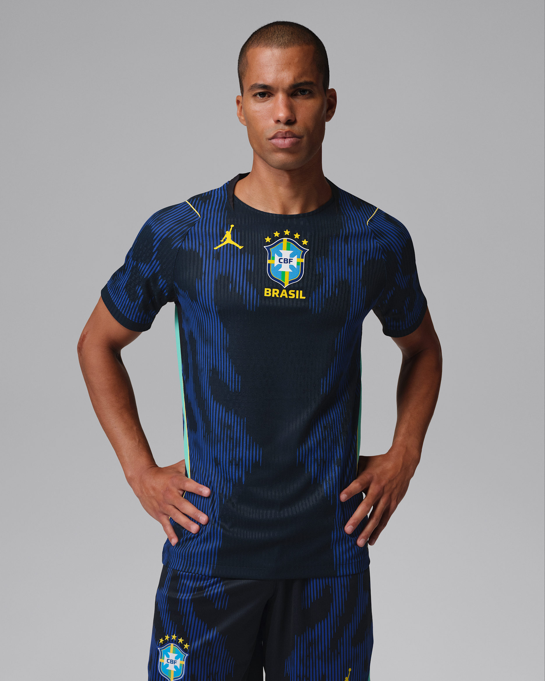Brazil National Team 2026 Match Away — Old Royal/Black