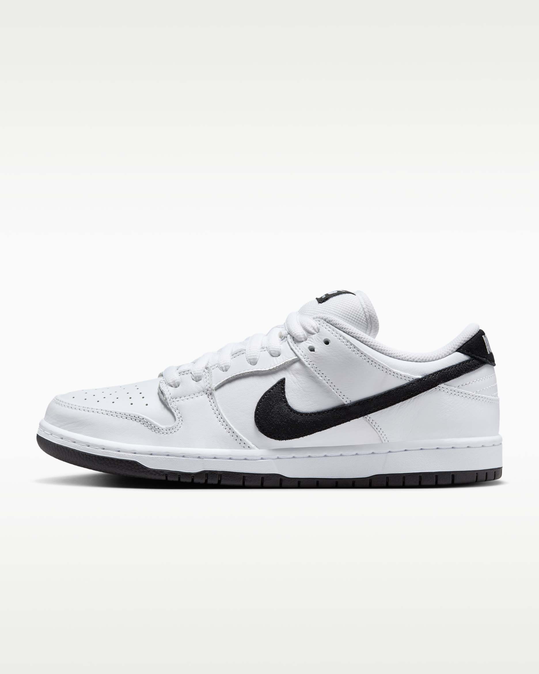 Nike SB Dunk Low Pro — White/White/Black/Black