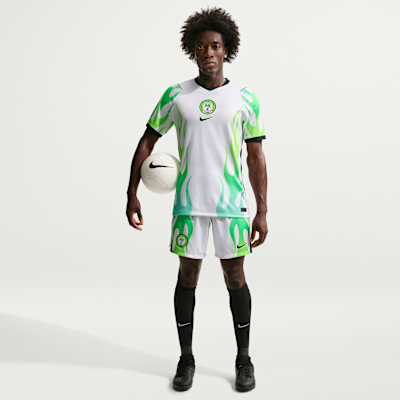 Nigeria 2026 Stadium Away — White/Black