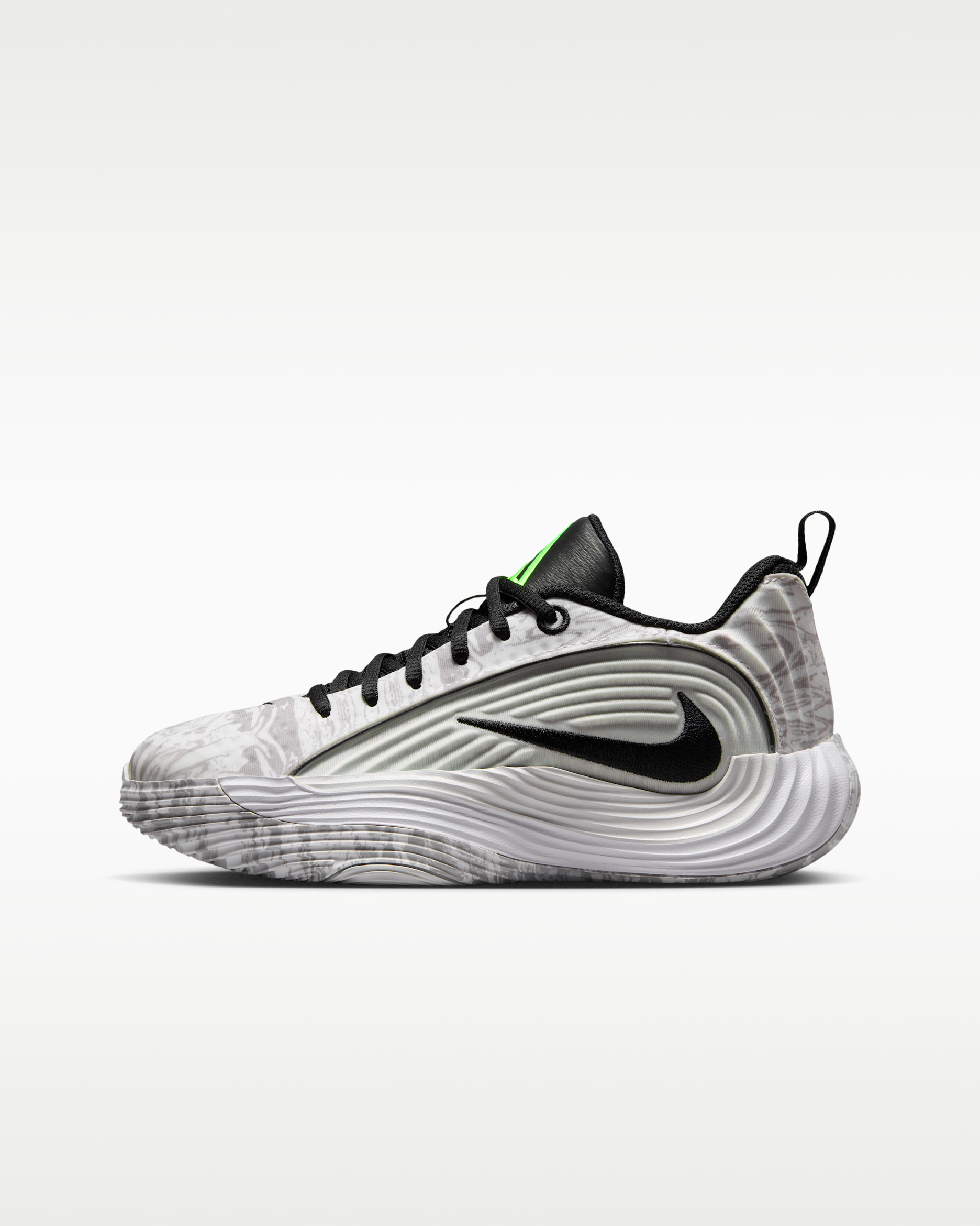 Giannis Immortality 5 — White/Off-White/Light Smoke Grey/Metallic Silver