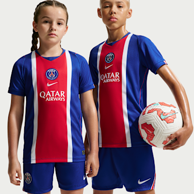 Paris Saint-Germain 2026/27 Stadium Home — Old Royal/White/University Red/White