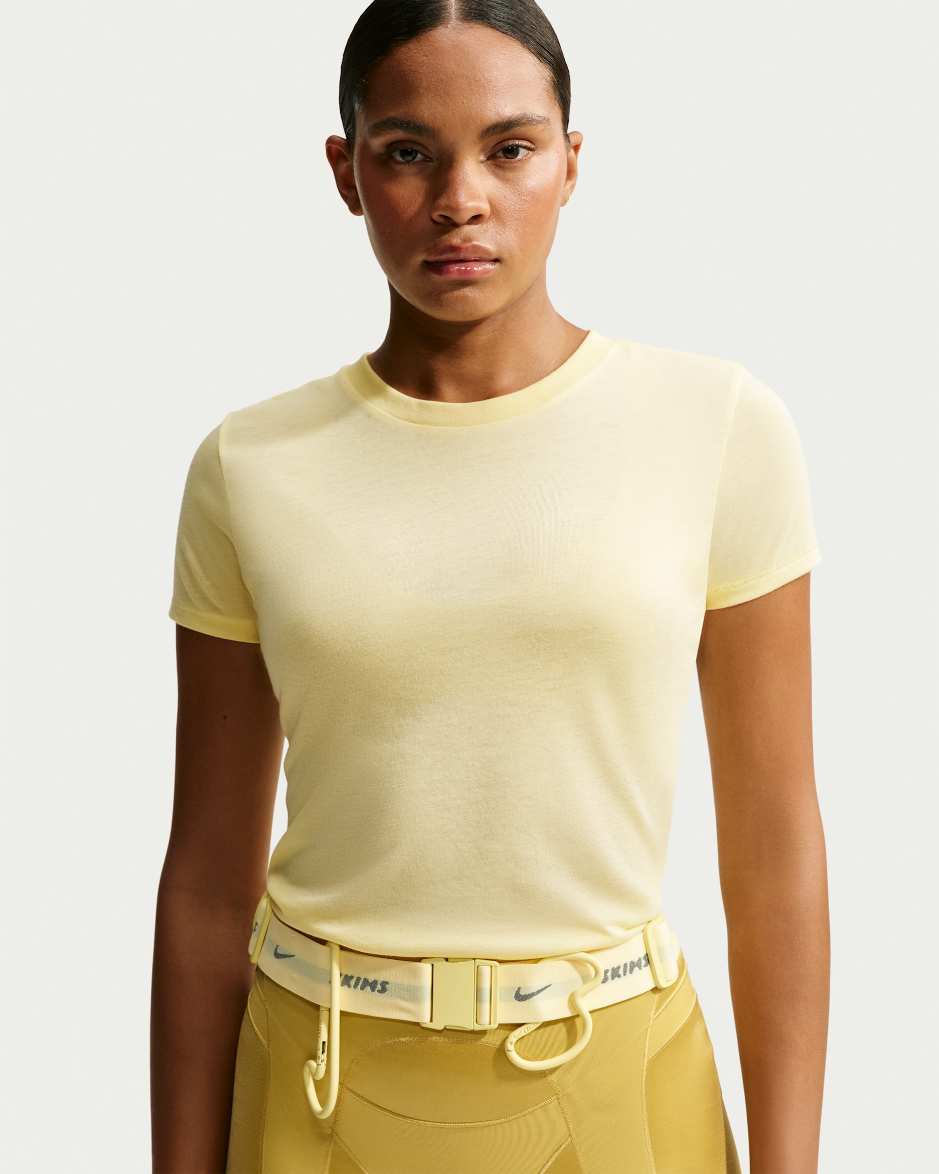 NikeSKIMS Performance Cotton Blend — Bicycle Yellow