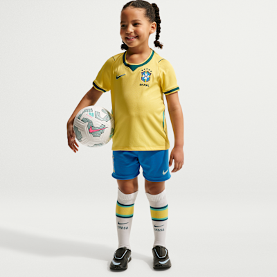 Brazil 2026 Stadium Home — Canary/Light Menta/Geode Teal