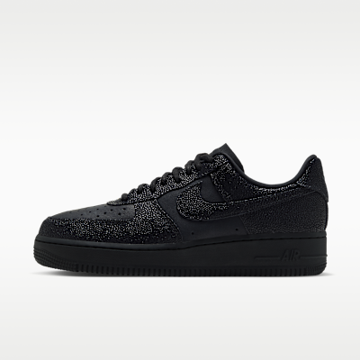 Nike Air Force 1 '07 SE Shagreen — Black/Anthracite/Black