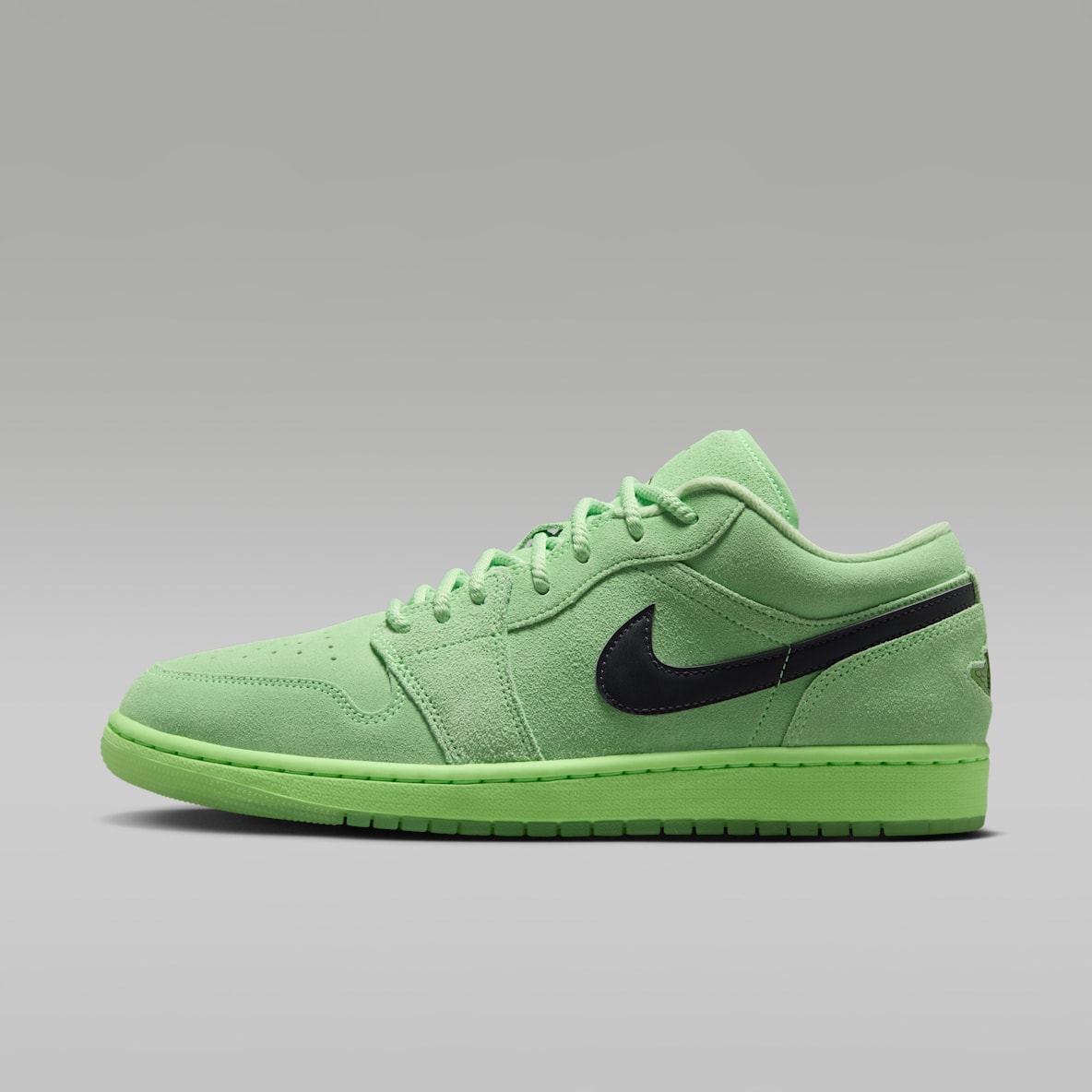 Air Jordan 1 Low SE — Lime Blast/Lime Blast/Anthracite