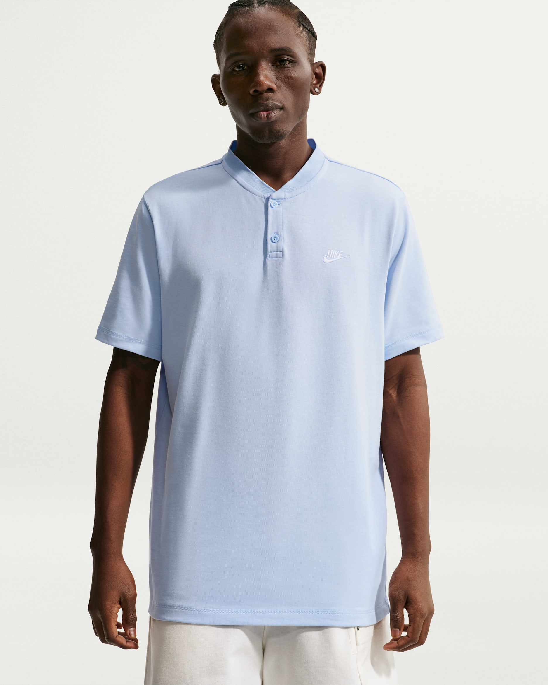 Nike Club — Hydrogen Blue/Hydrogen Blue/White