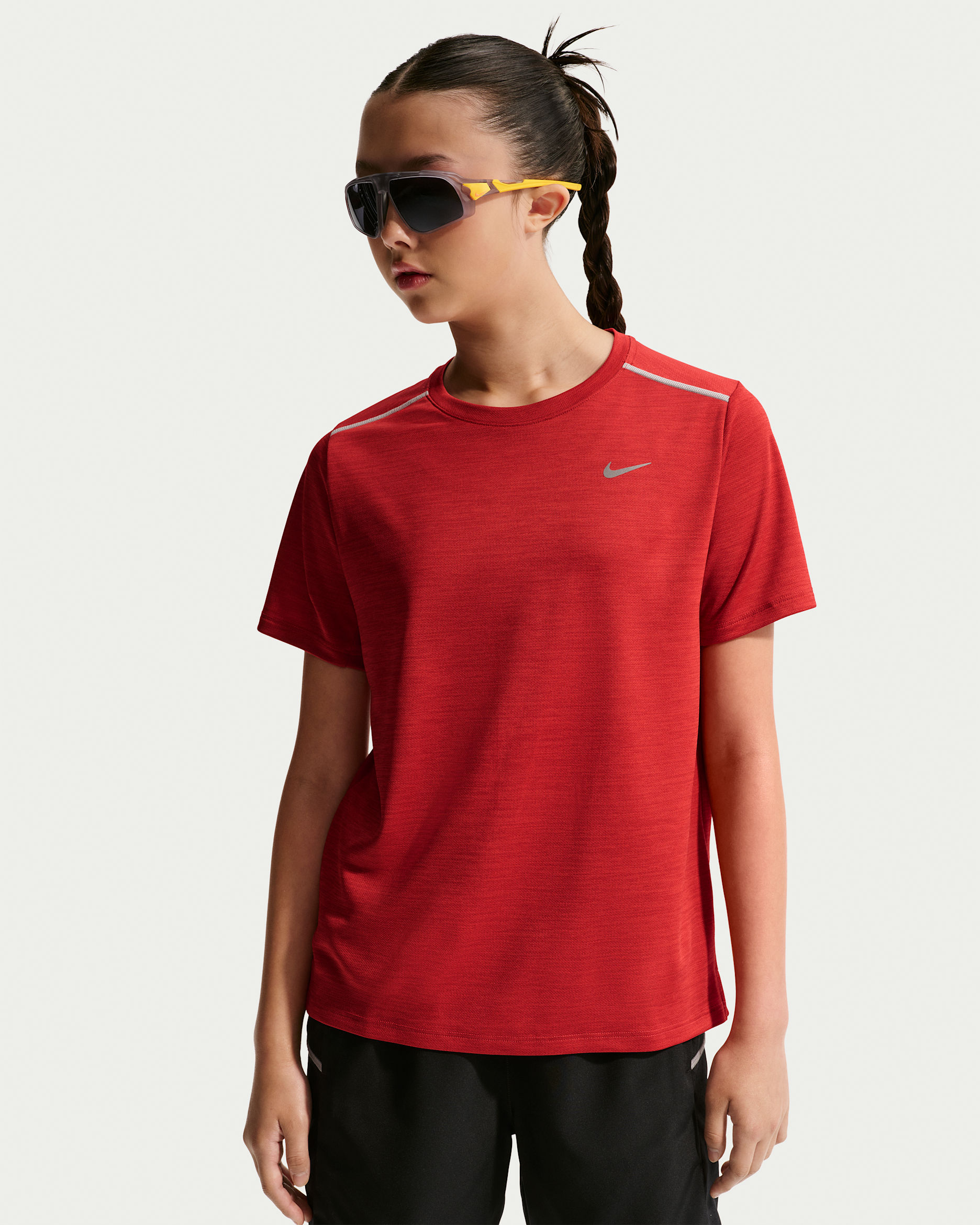 Nike Miler — Tough Red/Sport Red/Heather
