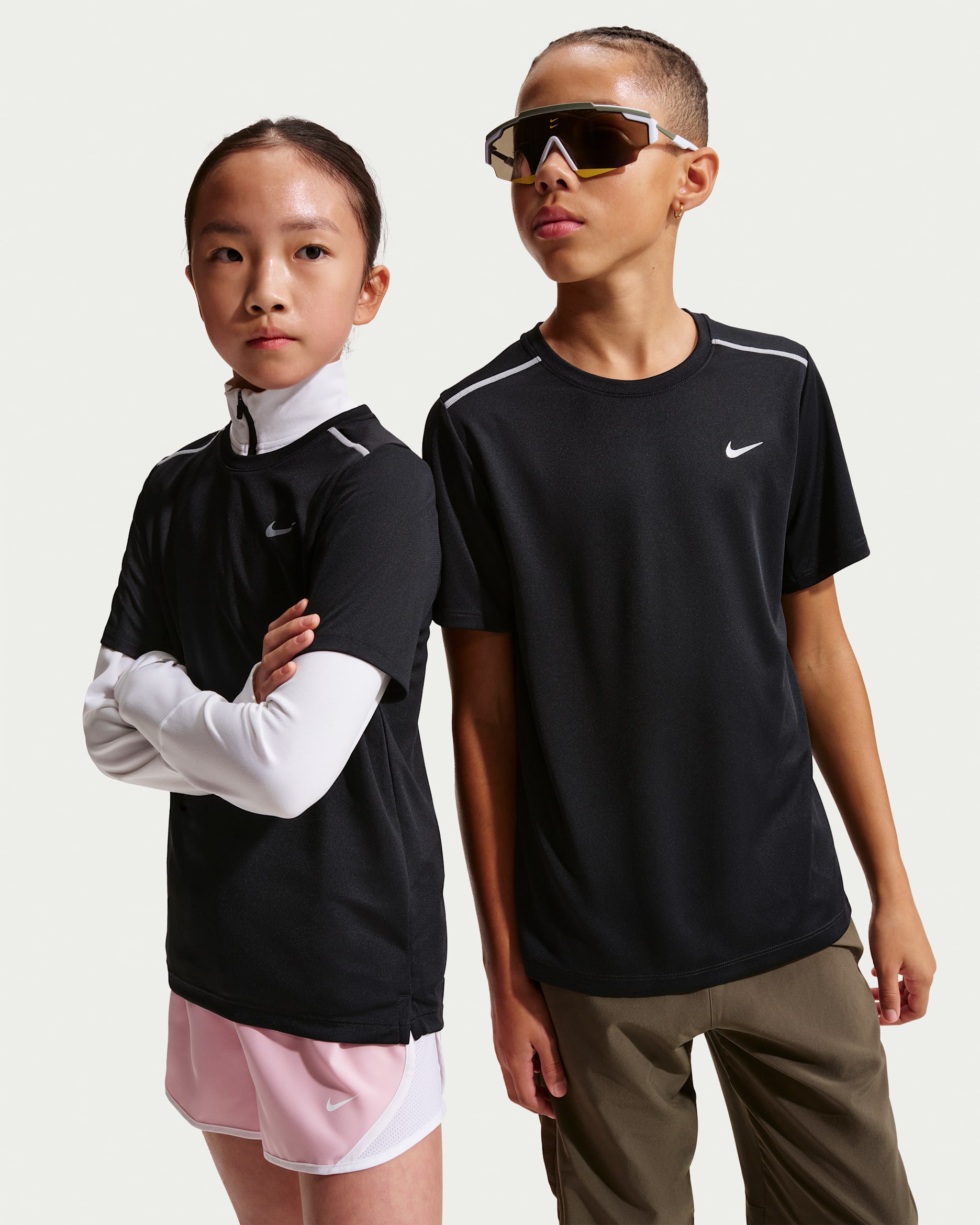 Nike Miler — Black/Heather