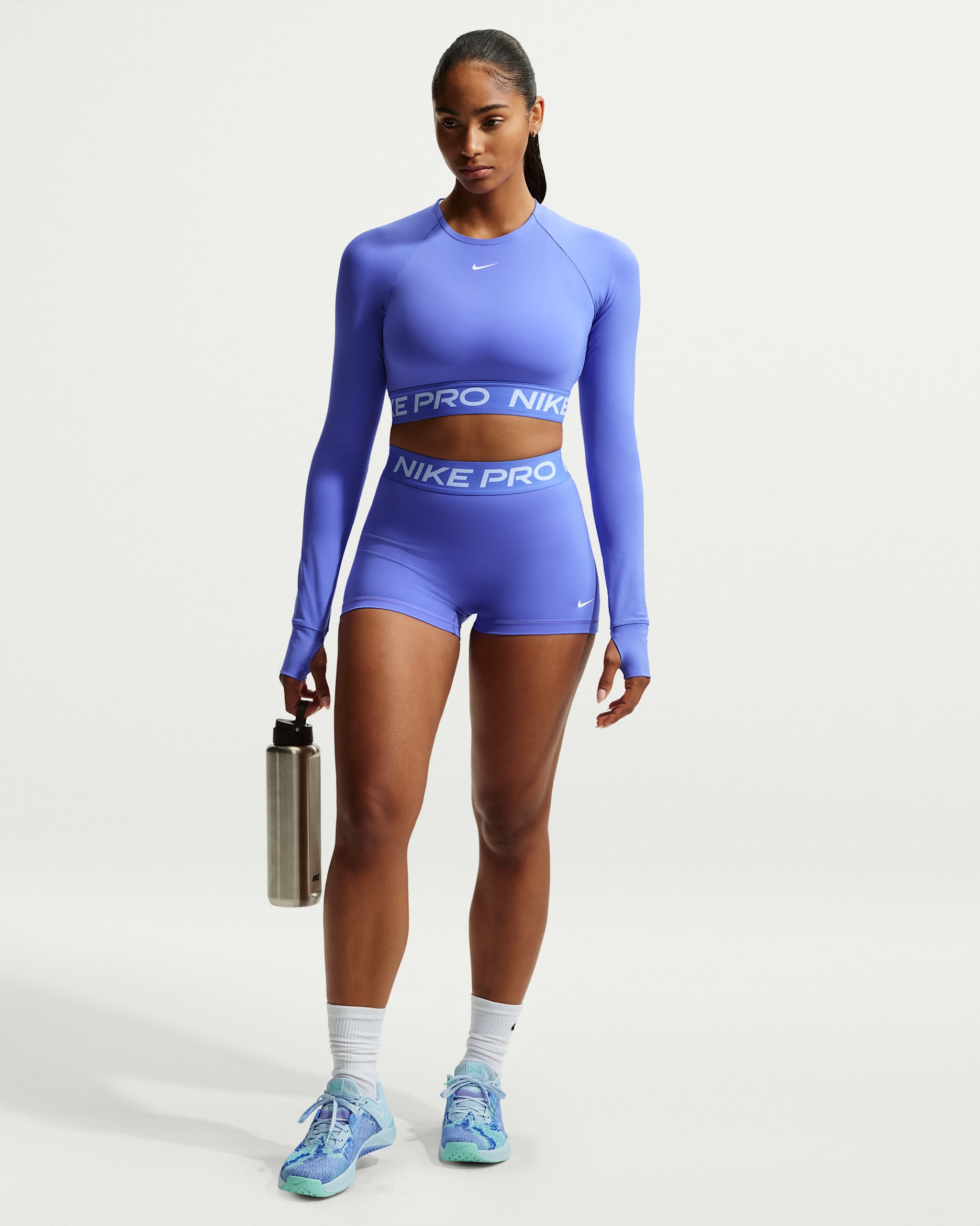 Nike Pro — Sapphire/White