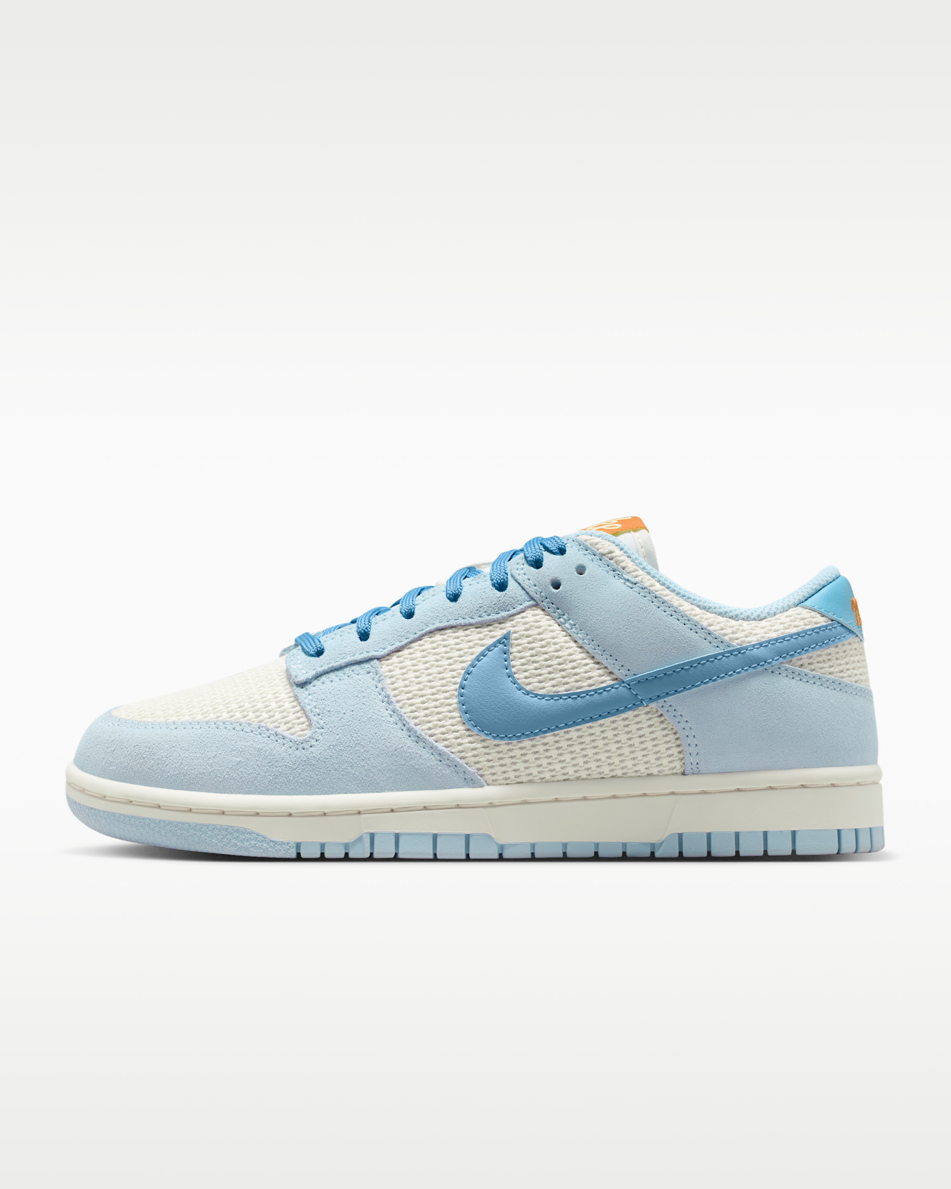 Nike Dunk Low SE — Sail/Hydrogen Blue/Sail/Work Blue